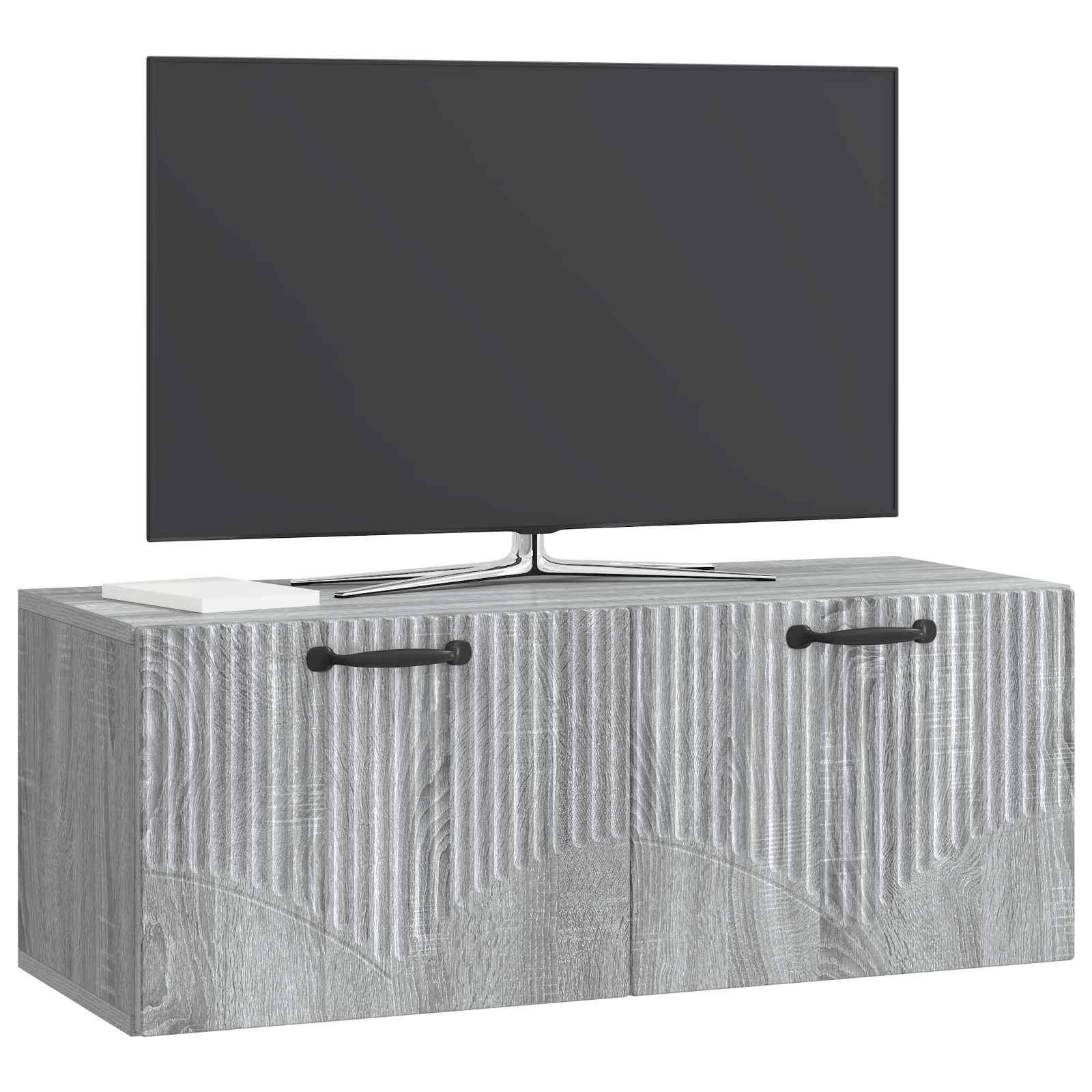 Meuble TV mural Sonoma gris 78,5 x 31 x 30 cm Bois d'ingénierie - XIOS