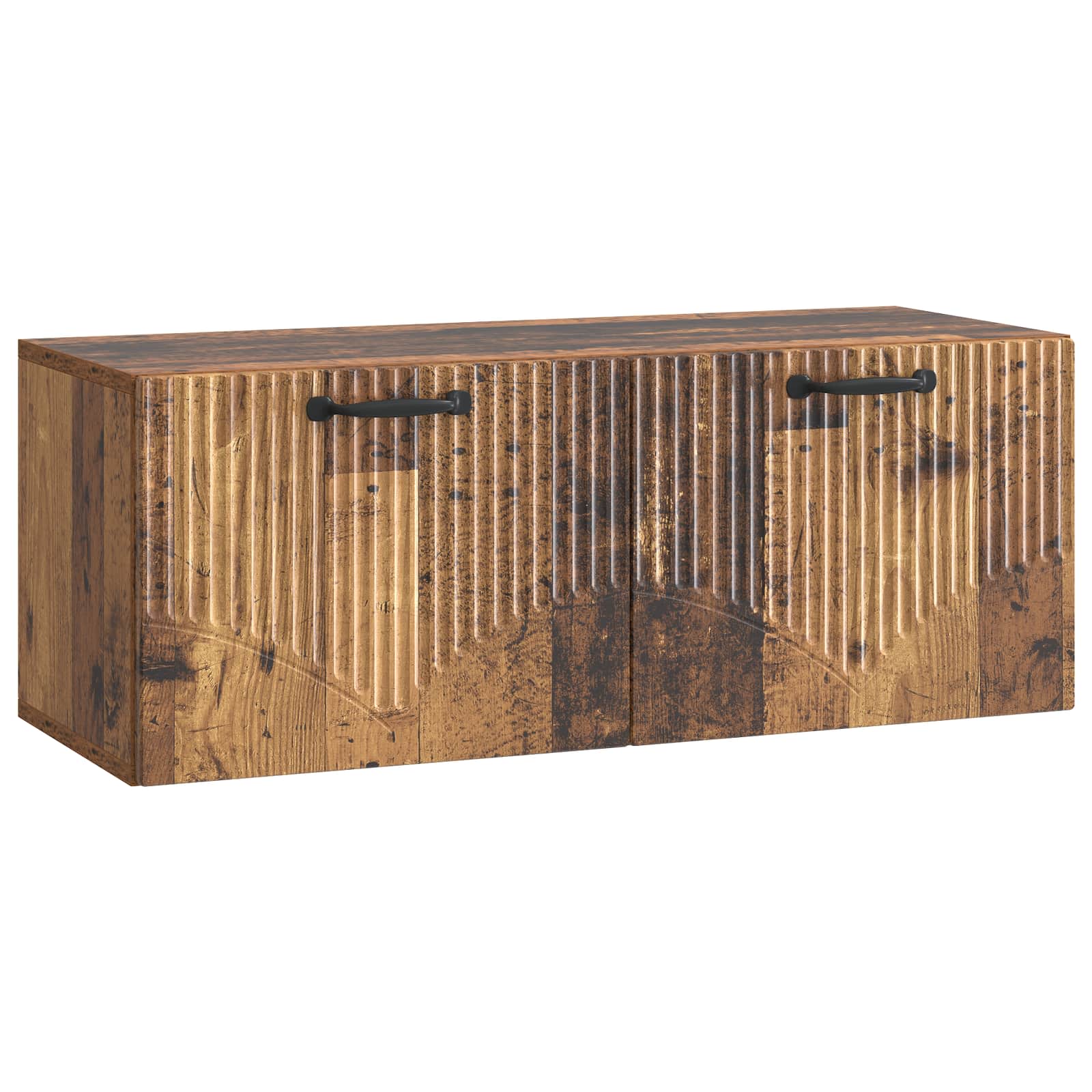 Meuble TV mural Bois ancien 78,5 x 31 x 30 cm Bois d'ingénierie - XIOS
