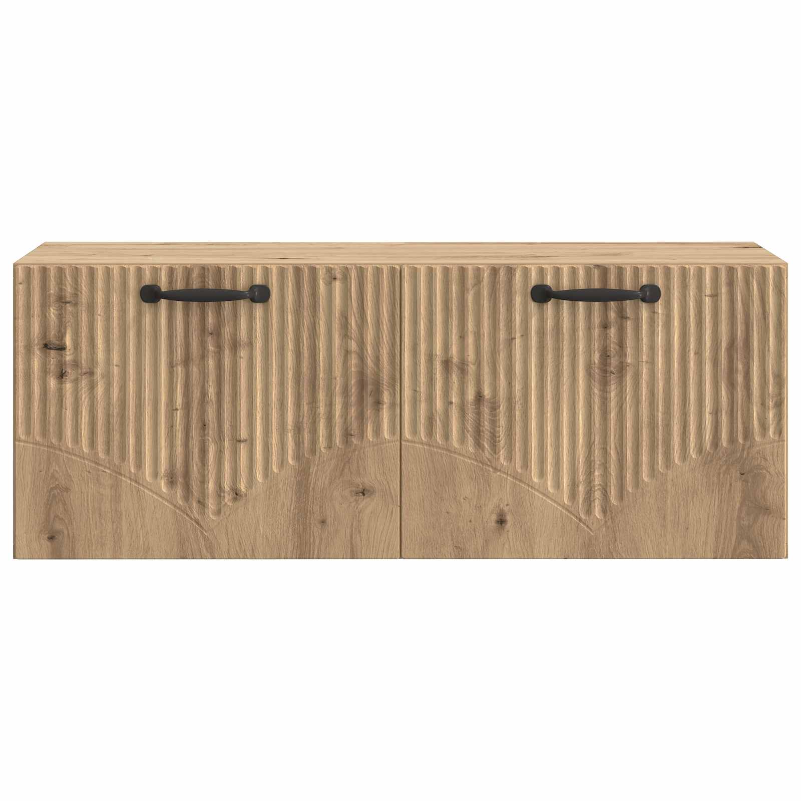 Meuble TV mural 78,5 x 31 x 30 cm Chêne artisanal - XIOS