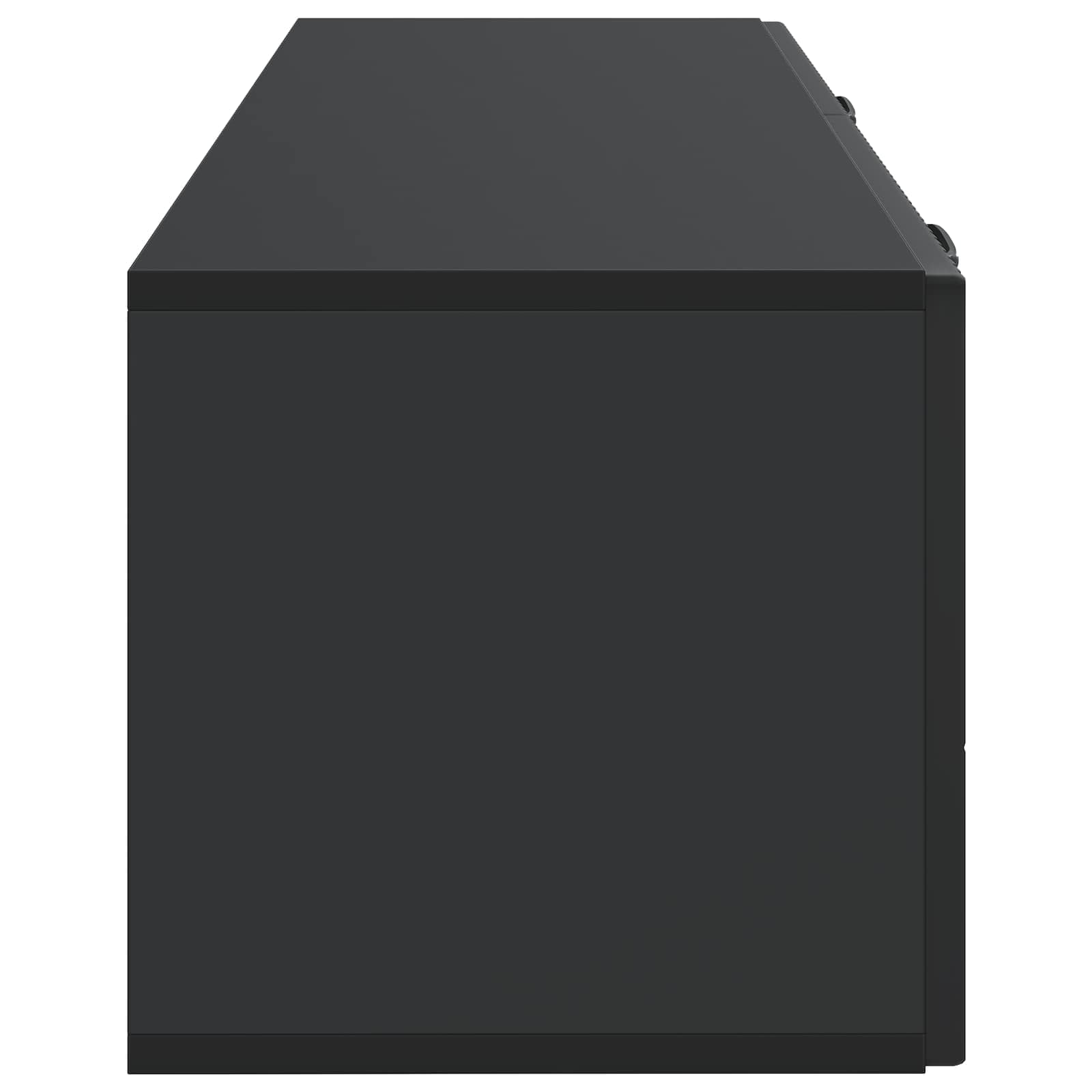Meuble TV mural Noir 98 x 31 x 30 cm Bois d'ingénierie - XIOS