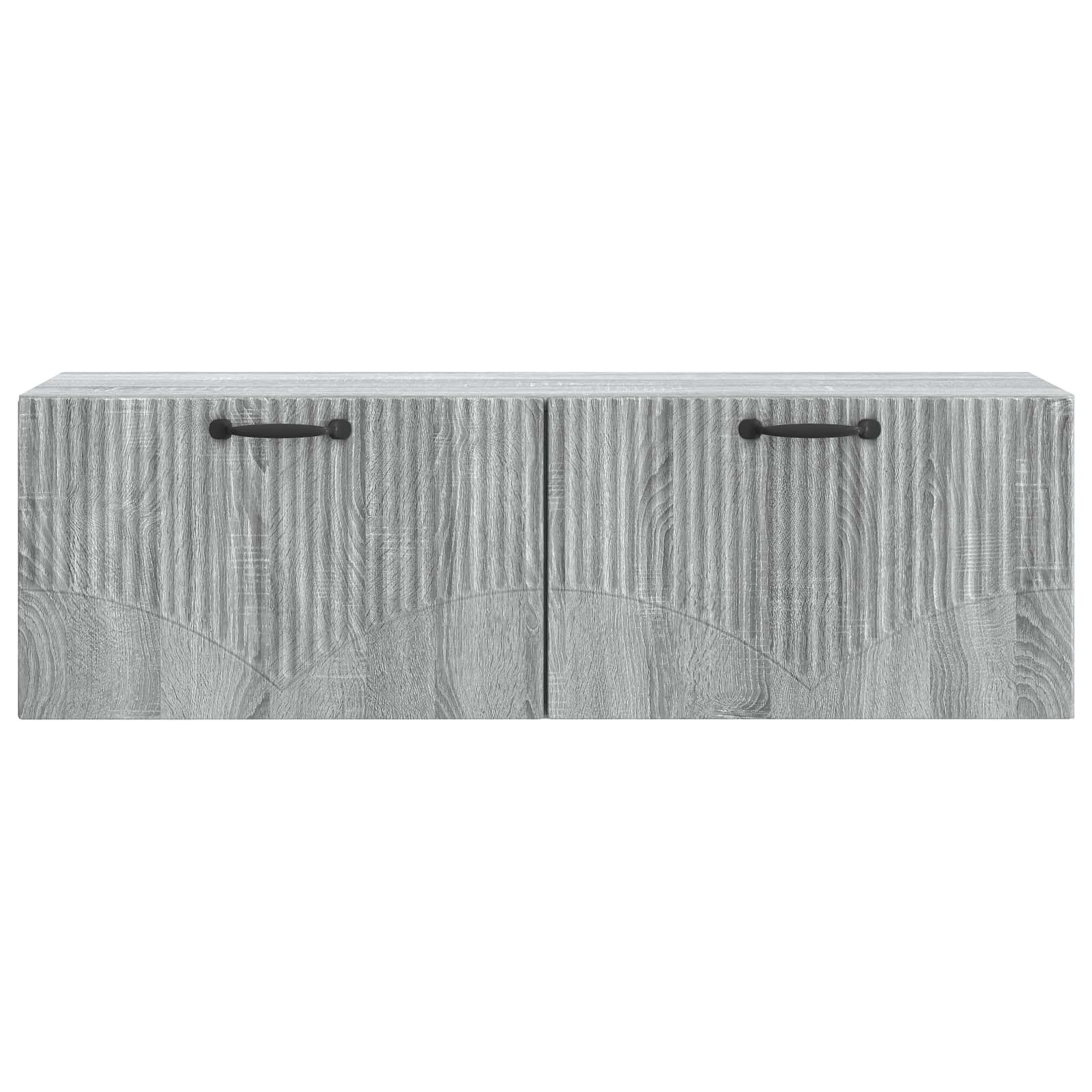 Meuble TV mural Sonoma gris 98 x 31 x 30 cm Bois d'ingénierie - XIOS