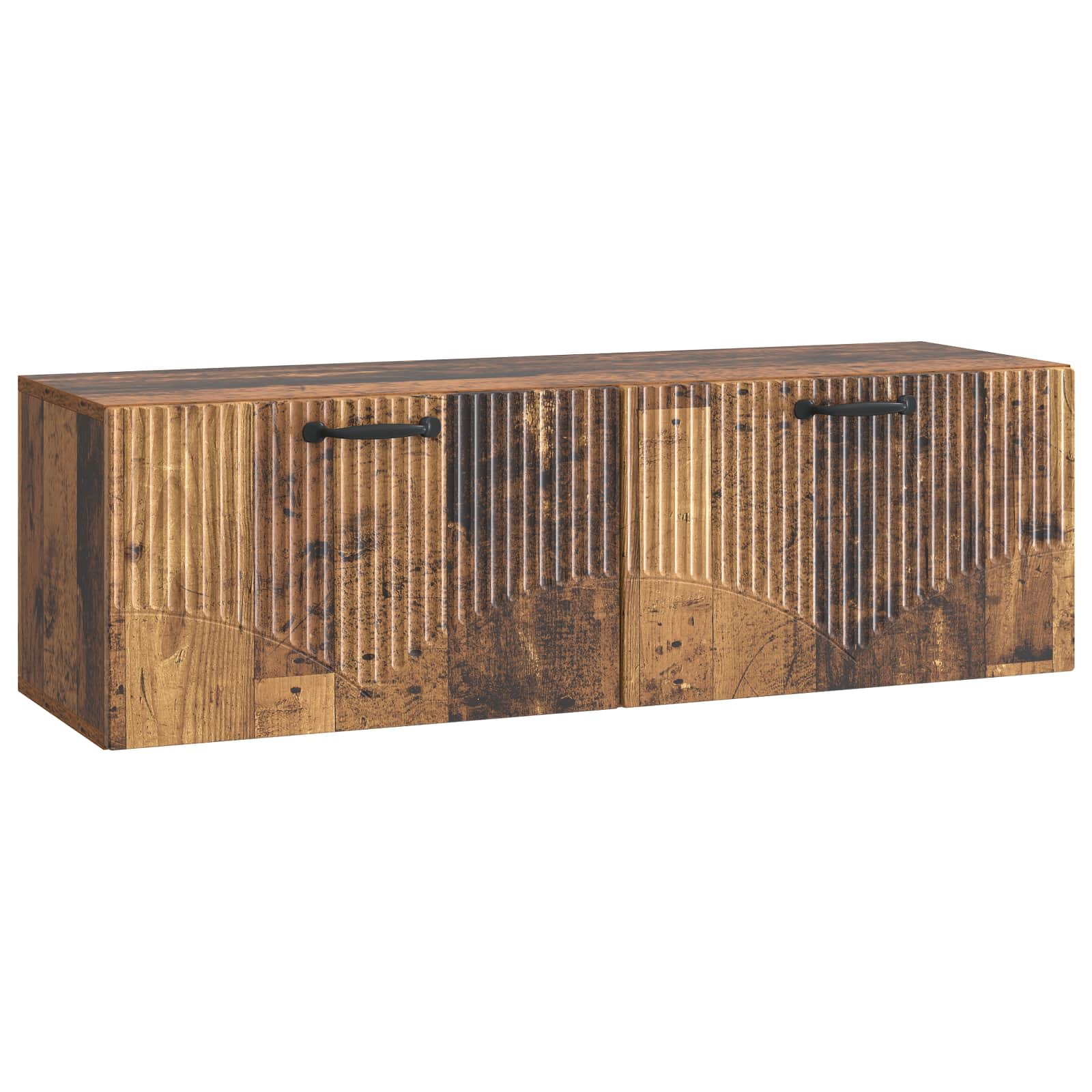 Meuble TV mural Bois ancien 98 x 31 x 30 cm Bois d'ingénierie - XIOS