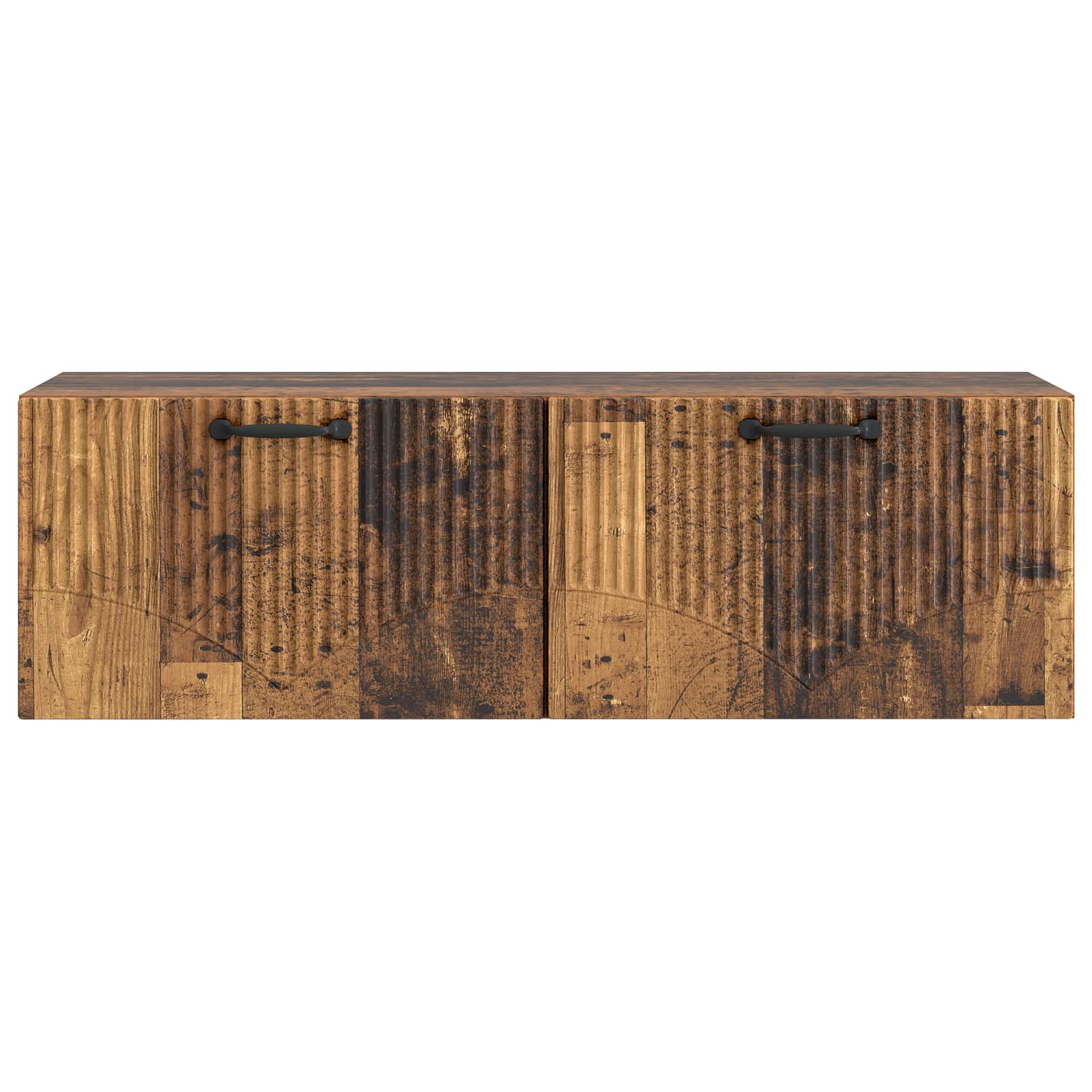 Meuble TV mural Bois ancien 98 x 31 x 30 cm Bois d'ingénierie - XIOS