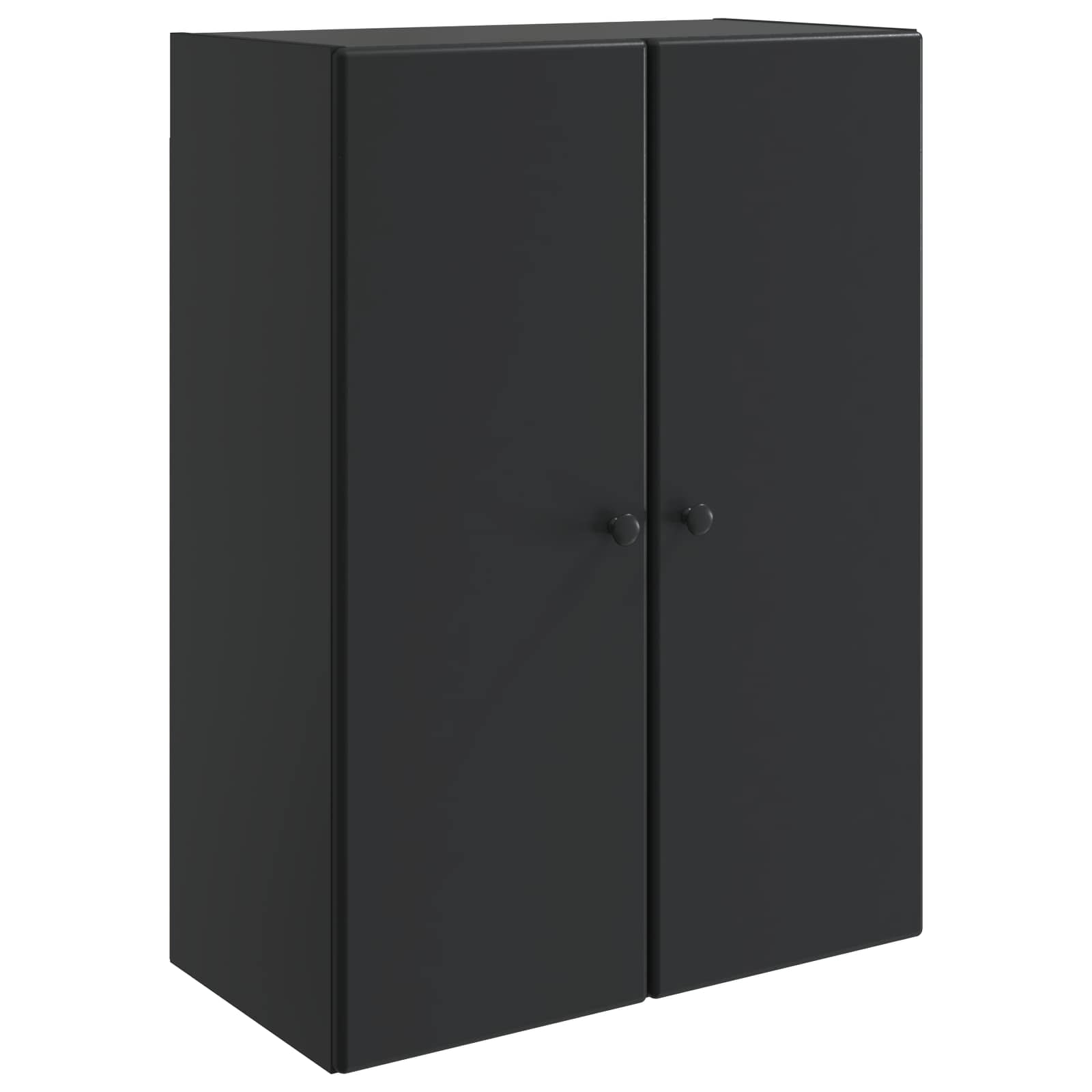 Armoire Murale Noir 66 x 34,5 x 90 cm Bois d'ingénierie - XIOS