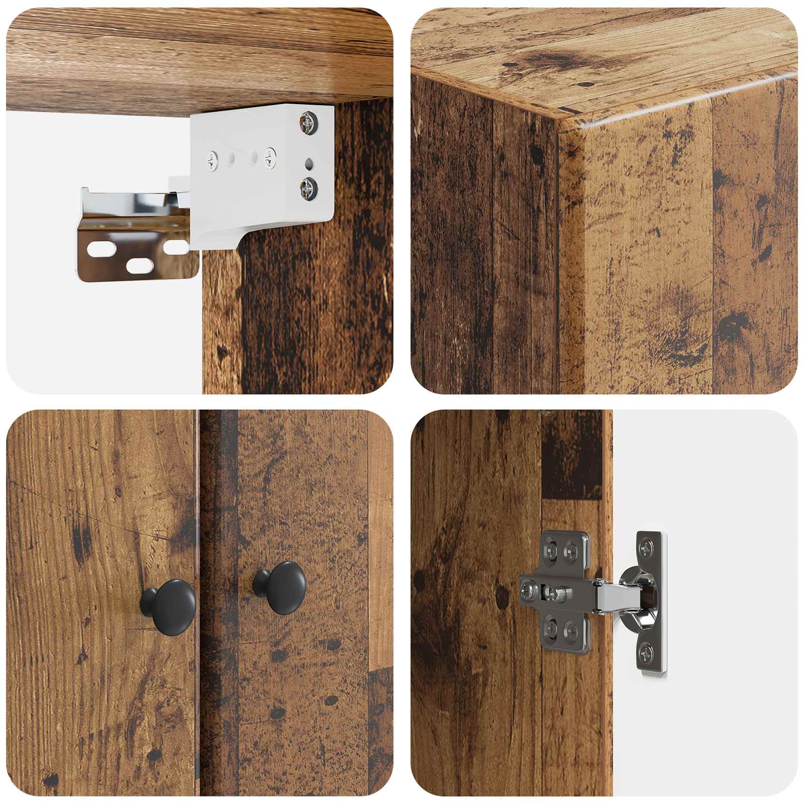 Armoire Murale Bois ancien 59 x 31 x 60 cm Bois d'ingénierie - XIOS