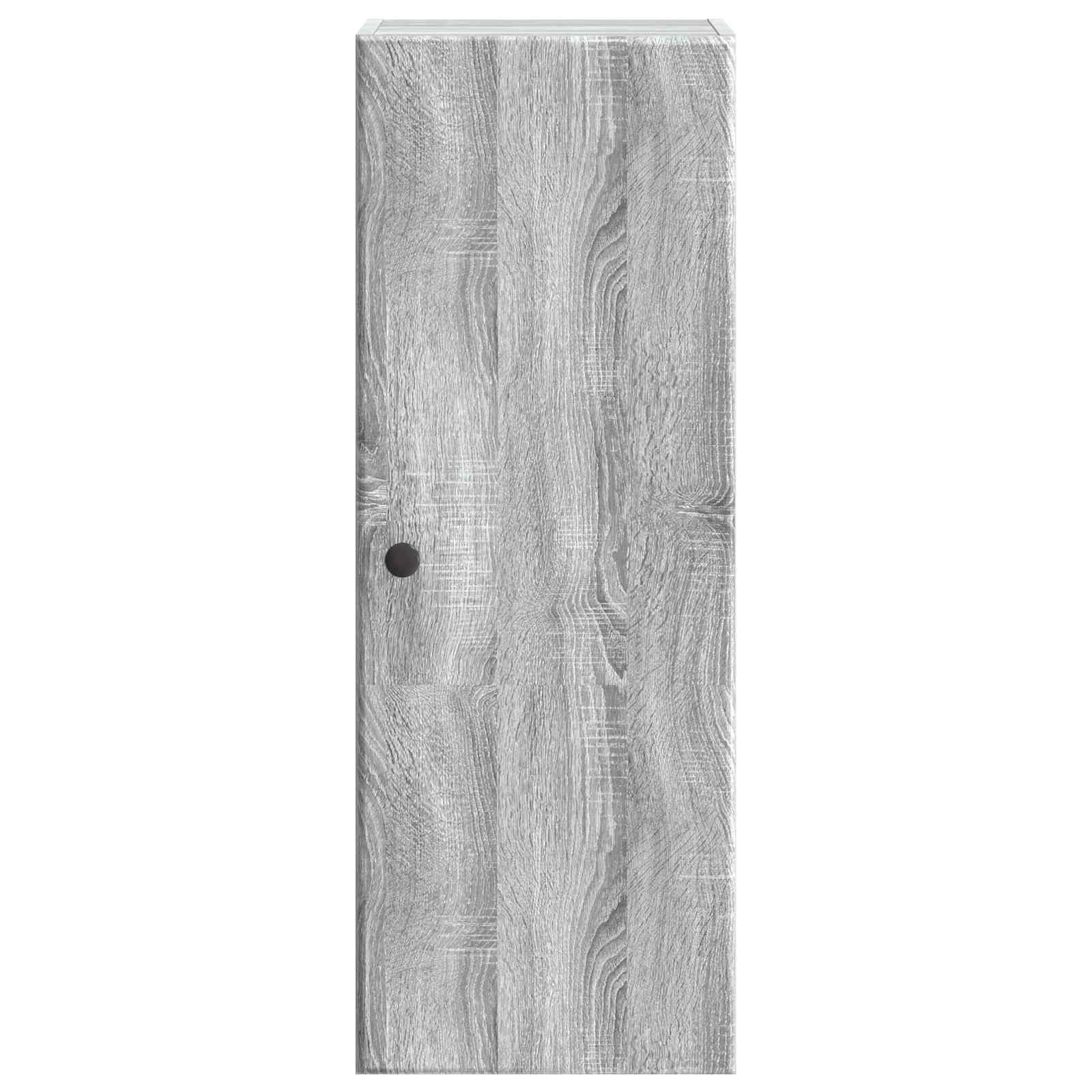 Armoire Murale Sonoma gris 33 x 34,5 x 90 cm Bois d'ingénierie - XIOS