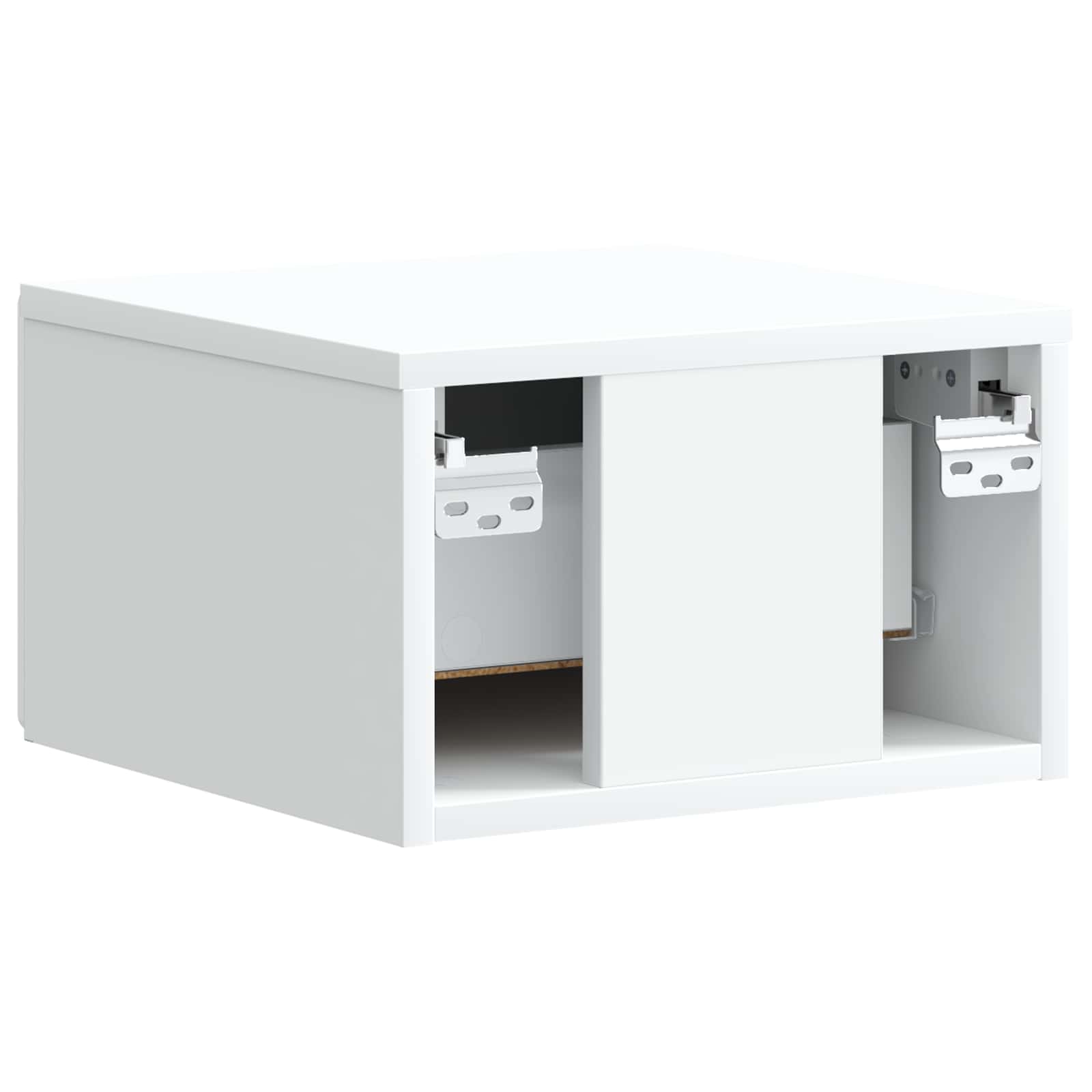 Cabinet de chevet mural 2 pcs Blanc 34,5 x 33 x 20 cm - XIOS
