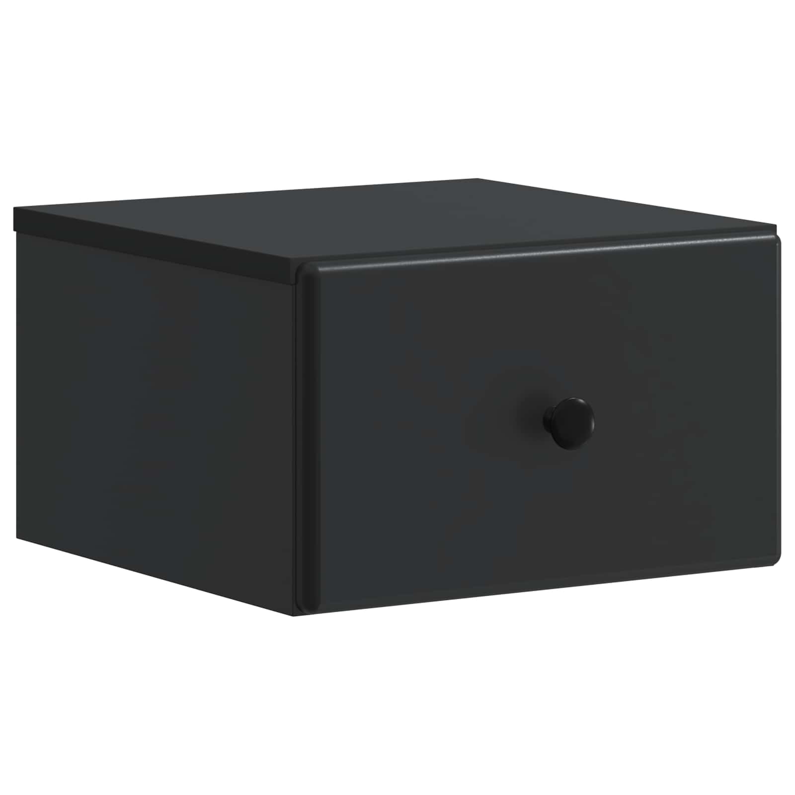 Cabinet de chevet mural 2 pcs Noir 34,5 x 33 x 20 cm - XIOS