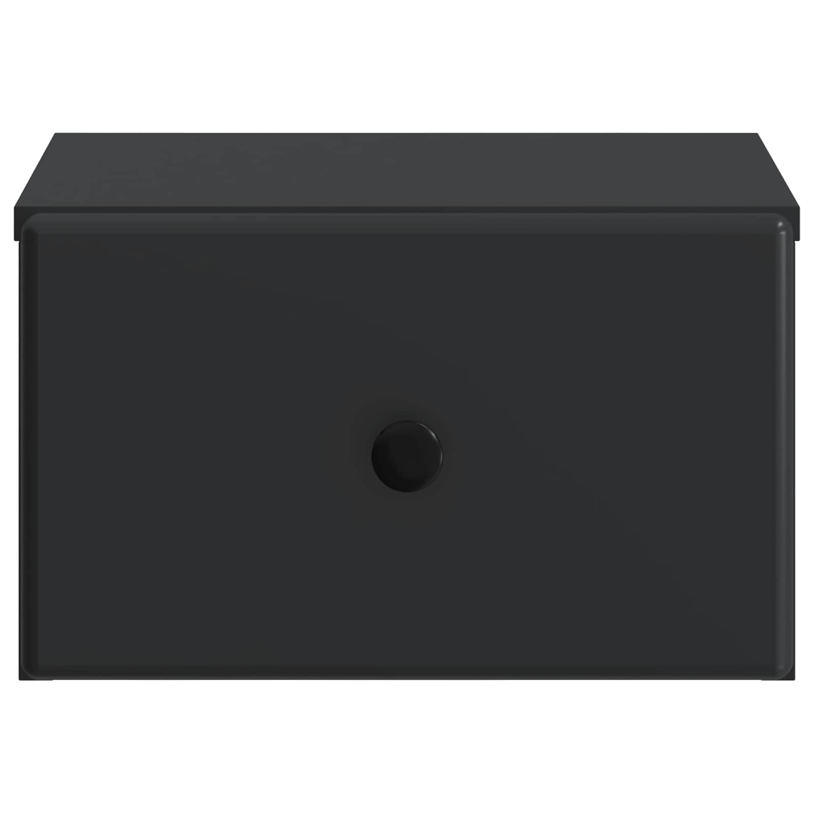 Cabinet de chevet mural 2 pcs Noir 34,5 x 33 x 20 cm - XIOS