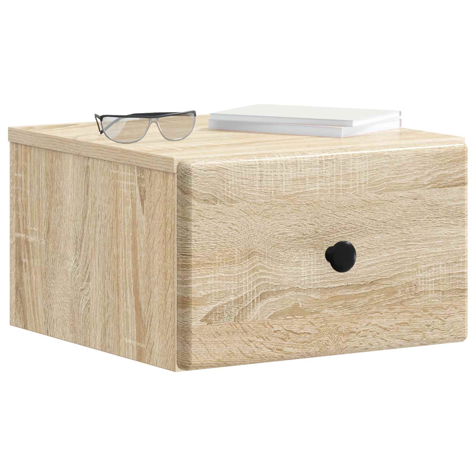 Cabinet de chevet mural 2 pcs Chêne Sonoma 34,5 x 33 x 20 cm