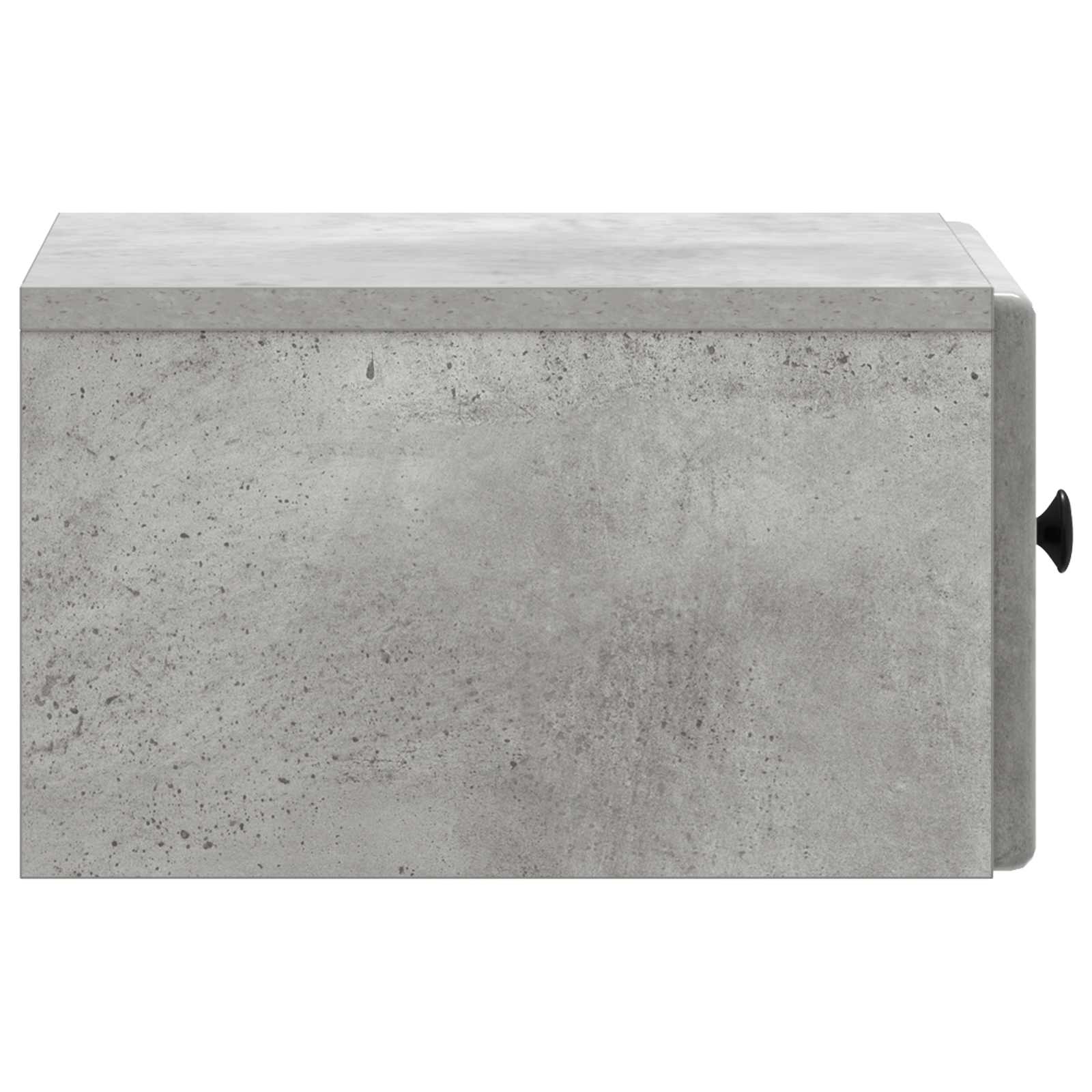 Cabinet de chevet mural 2 pc Gris béton 34,5 x 33 x 20 cm - XIOS