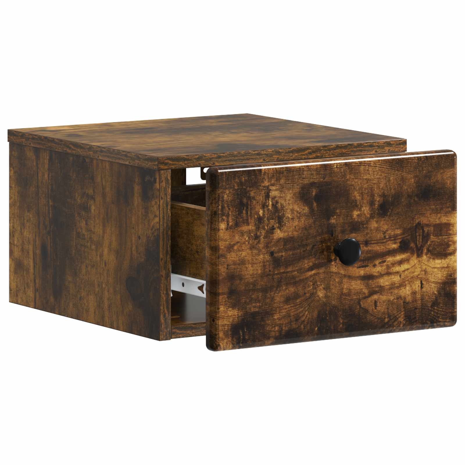 Cabinet de chevet mural 2 pc Chêne fumé 34,5 x 33 x 20 cm - XIOS