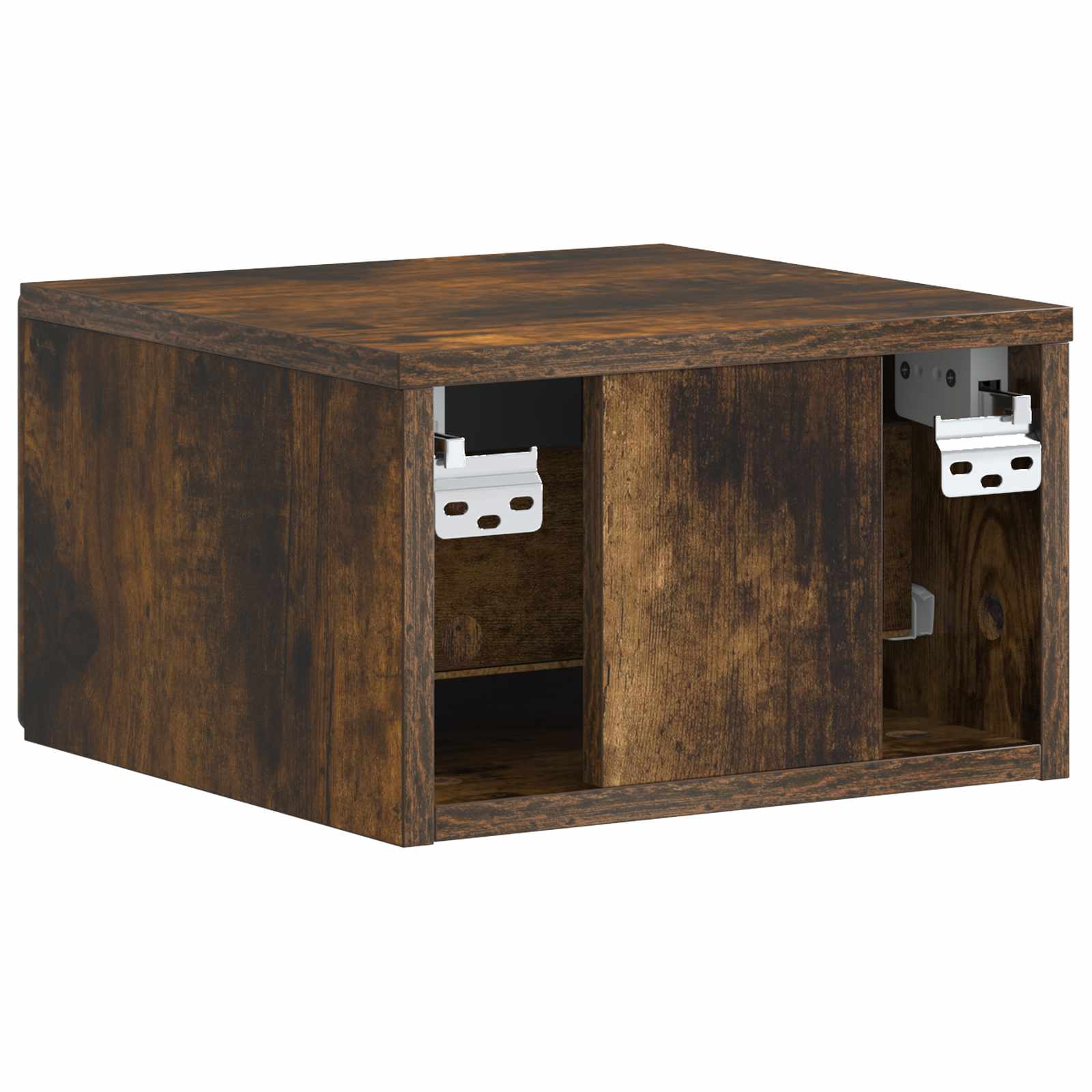 Cabinet de chevet mural 2 pc Chêne fumé 34,5 x 33 x 20 cm - XIOS