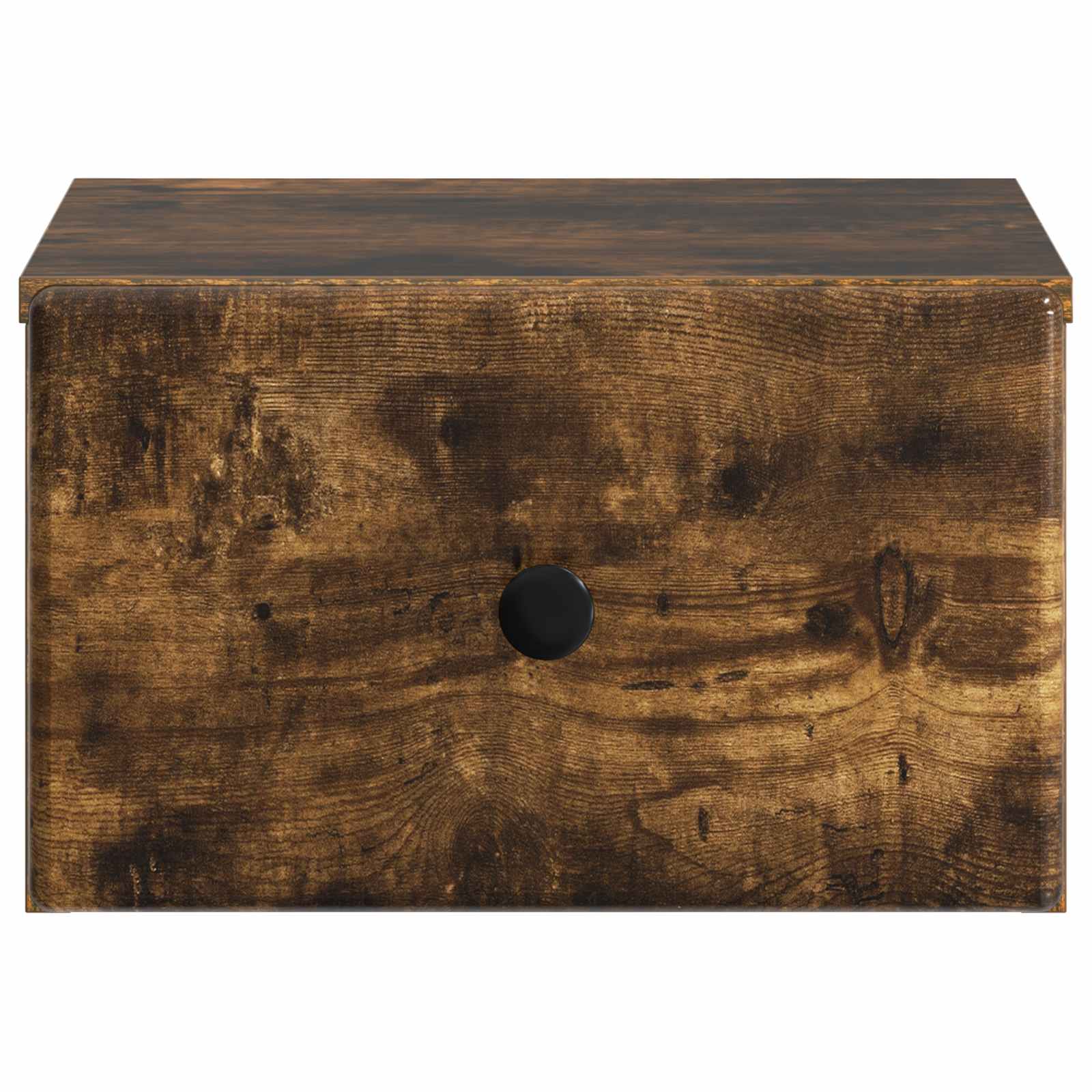 Cabinet de chevet mural 2 pc Chêne fumé 34,5 x 33 x 20 cm - XIOS