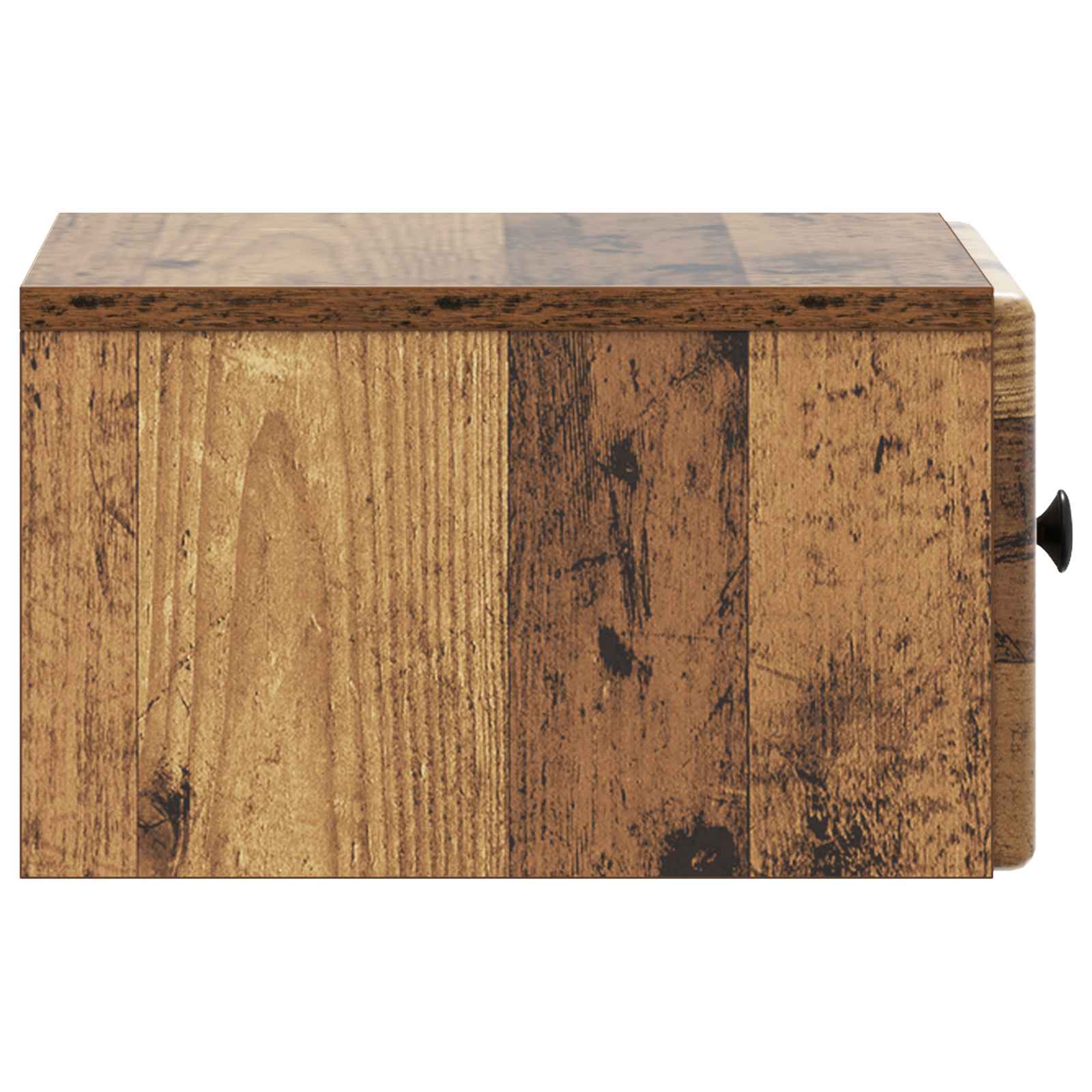 Cabinet de chevet mural 2 pc Bois ancien 34,5 x 33 x 20 cm - XIOS