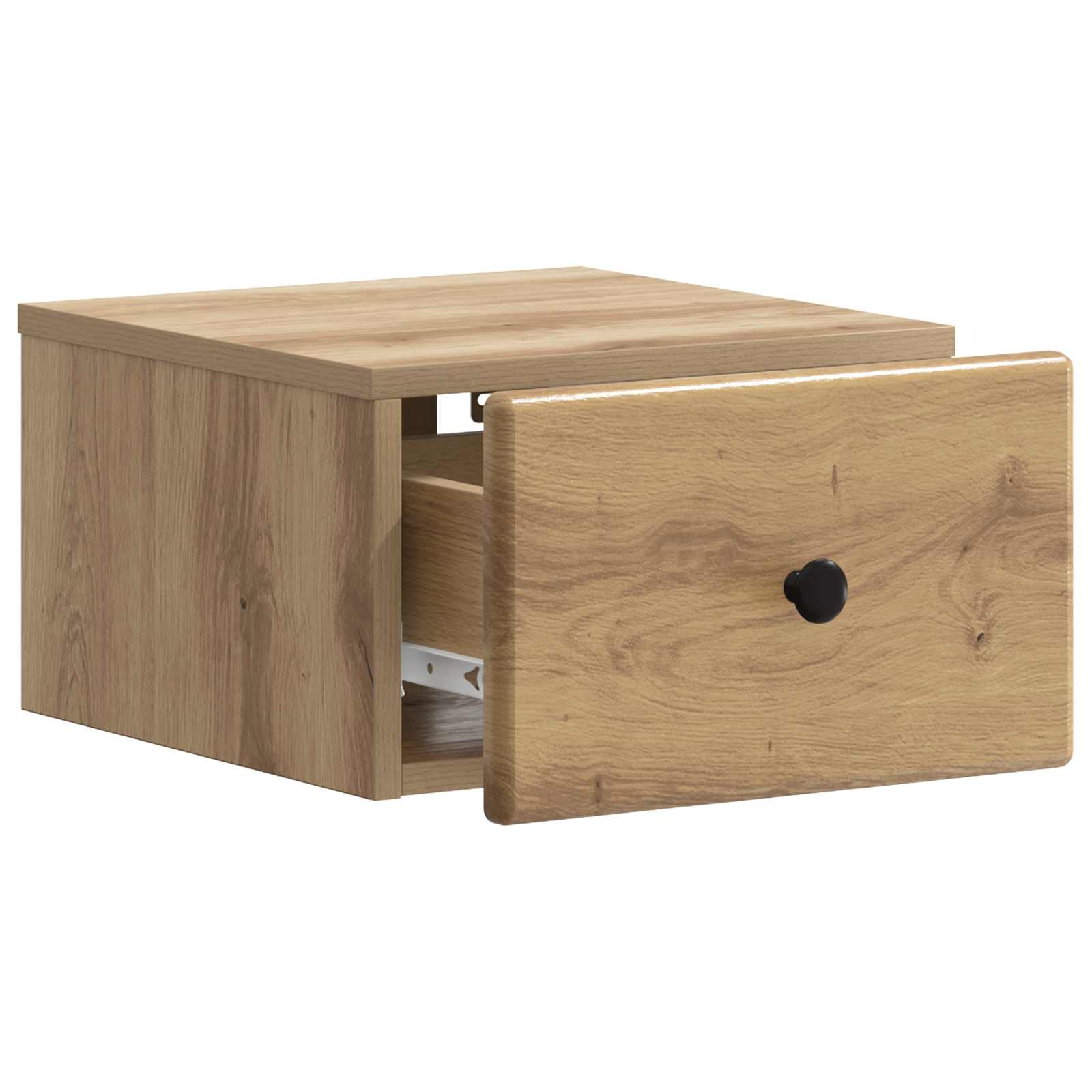 Cabinet de chevet mural 2 pcs Chêne artisanal 34,5 x 33 x 20 cm - XIOS