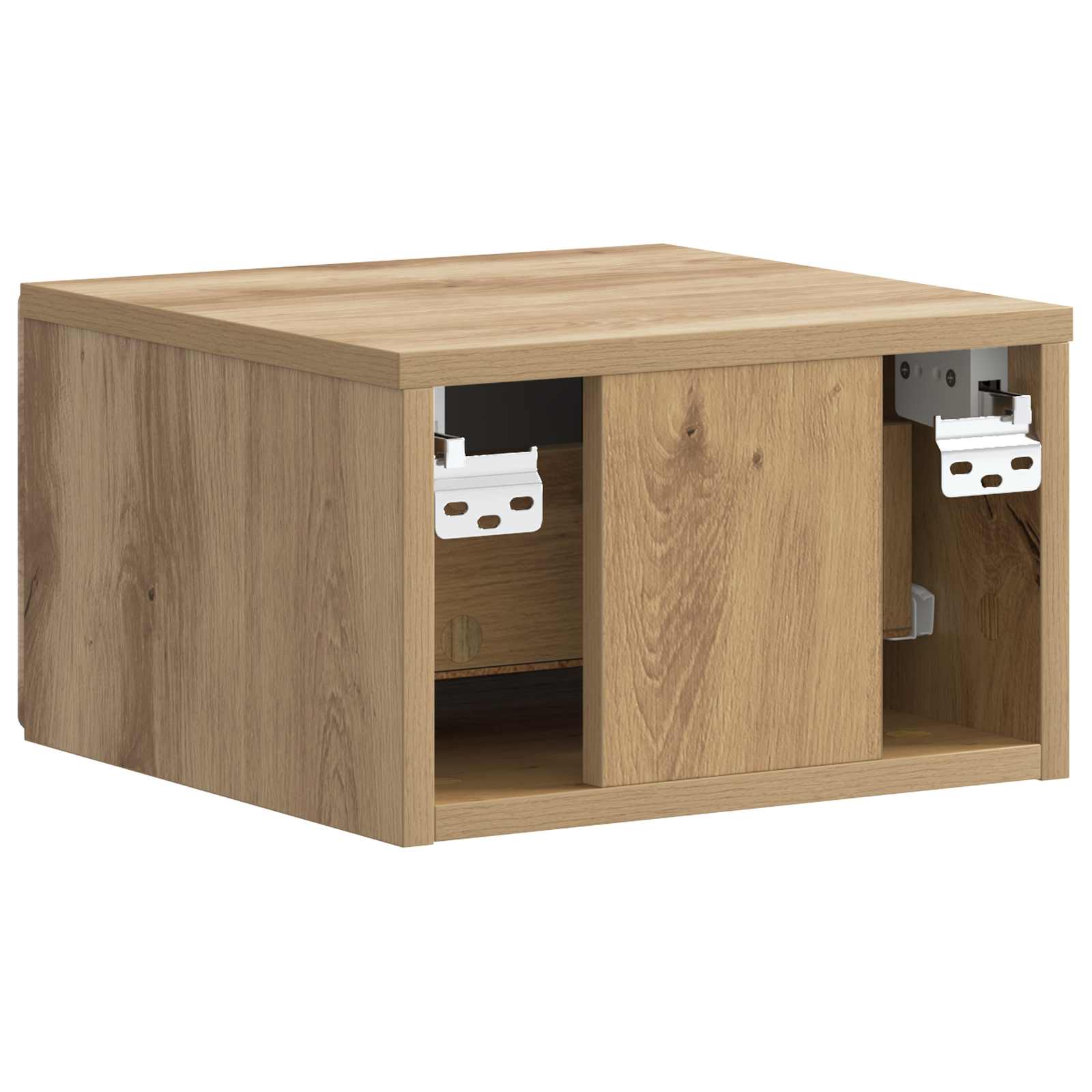 Cabinet de chevet mural 2 pcs Chêne artisanal 34,5 x 33 x 20 cm - XIOS