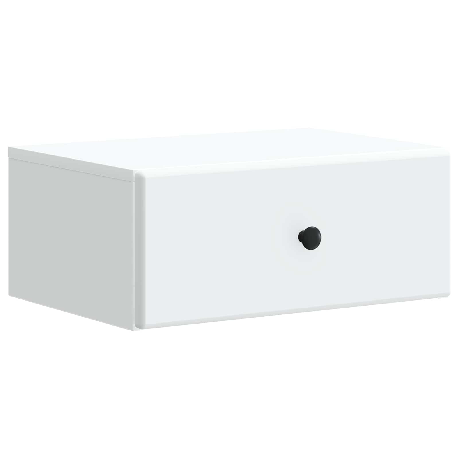 Cabinet de chevet mural 2 pcs Blanc 49 x 34,5 x 20 cm - XIOS