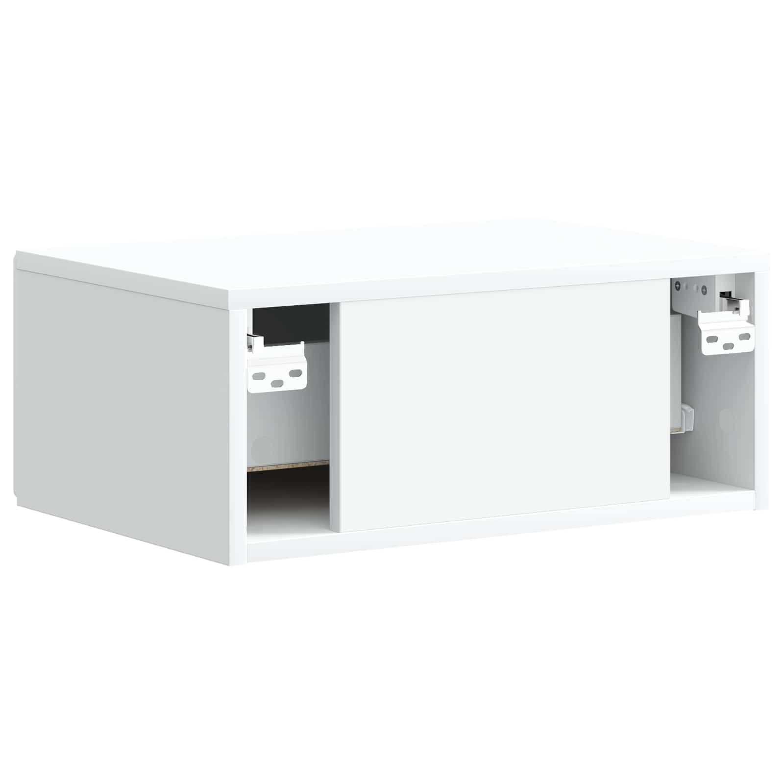 Cabinet de chevet mural 2 pcs Blanc 49 x 34,5 x 20 cm - XIOS