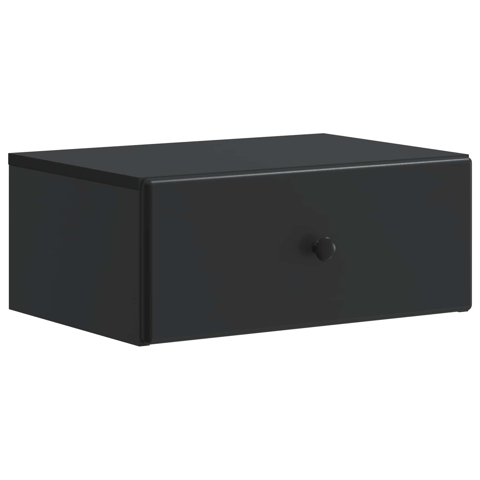 Cabinet de chevet mural 2 pcs Noir 49 x 34,5 x 20 cm - XIOS