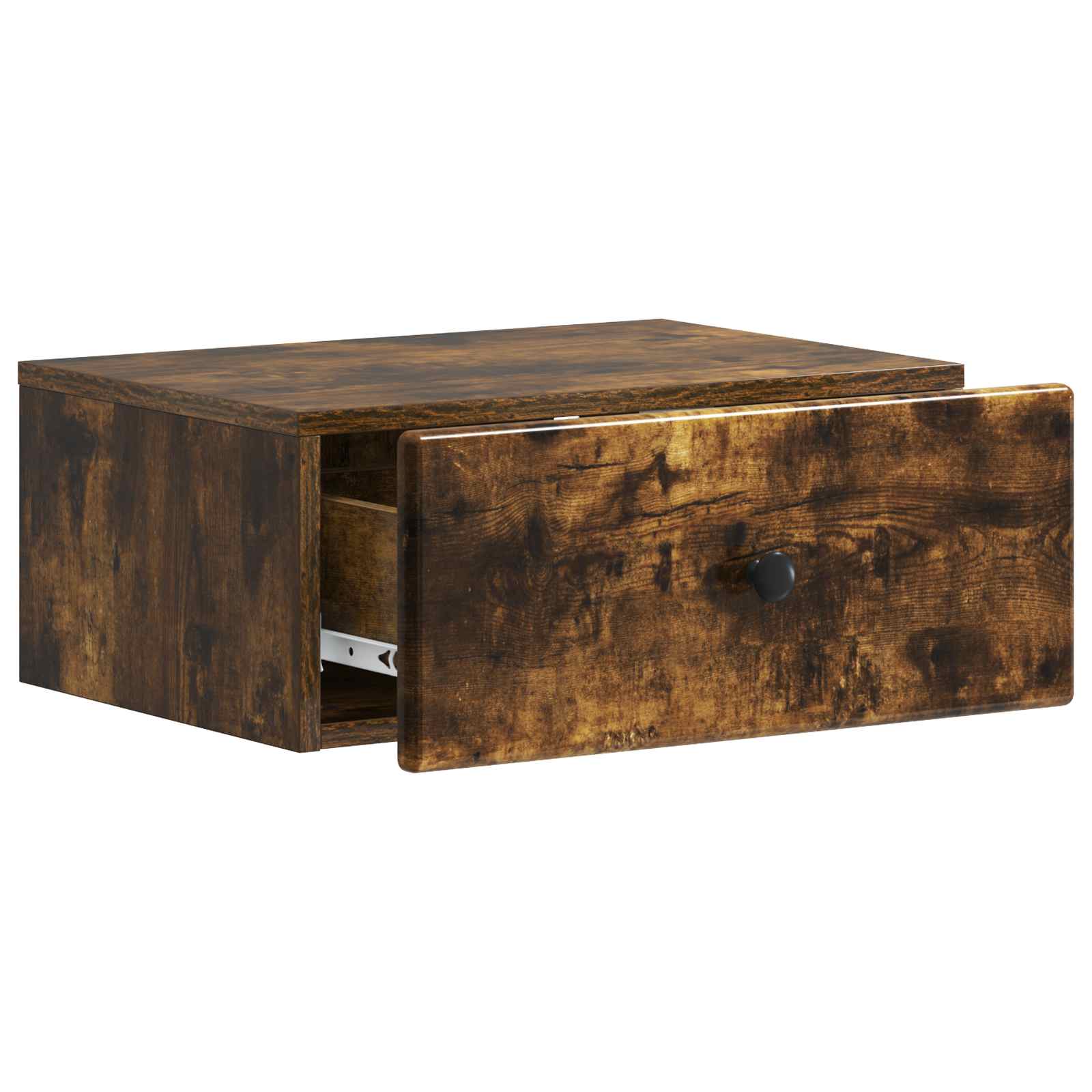 Cabinet de chevet mural 2 pcs Chêne fumé 49 x 34,5 x 20 cm - XIOS