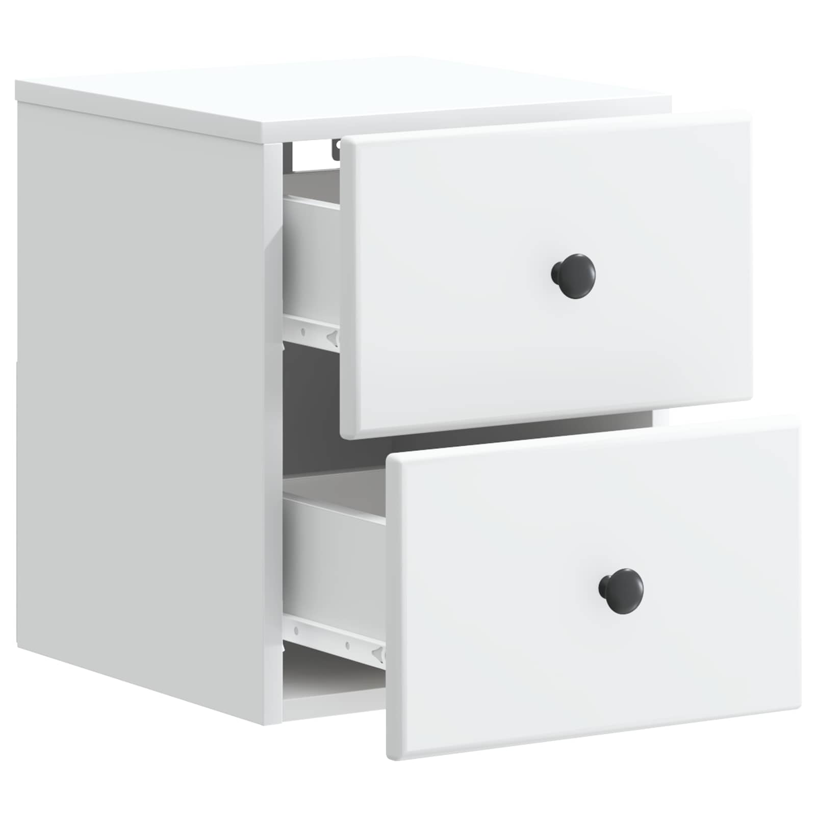 Cabinet de chevet mural 2 pcs Blanc 34,5 x 33 x 40 cm - XIOS