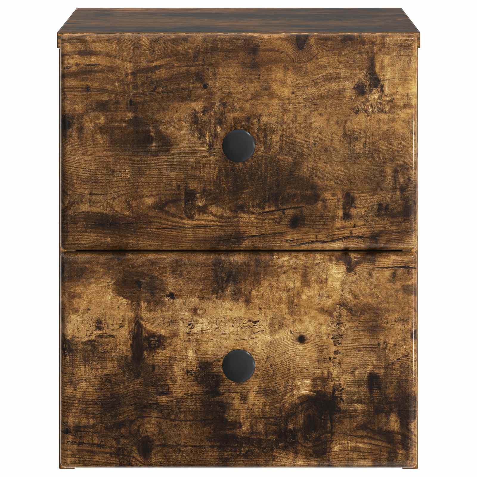 Cabinet de chevet mural 2 pcs Chêne fumé 34,5 x 33 x 40 cm - XIOS
