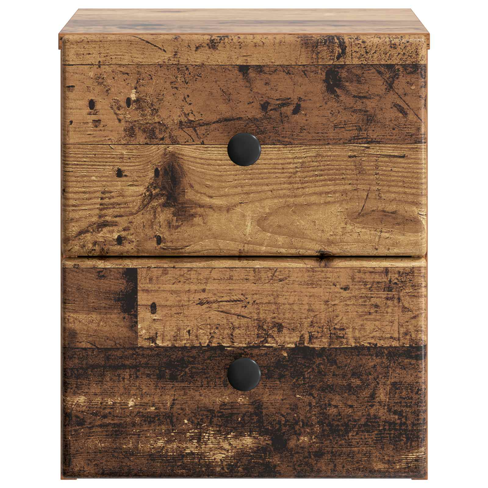Cabinet de chevet mural 2 pcs Bois ancien 34,5 x 33 x 40 cm - XIOS