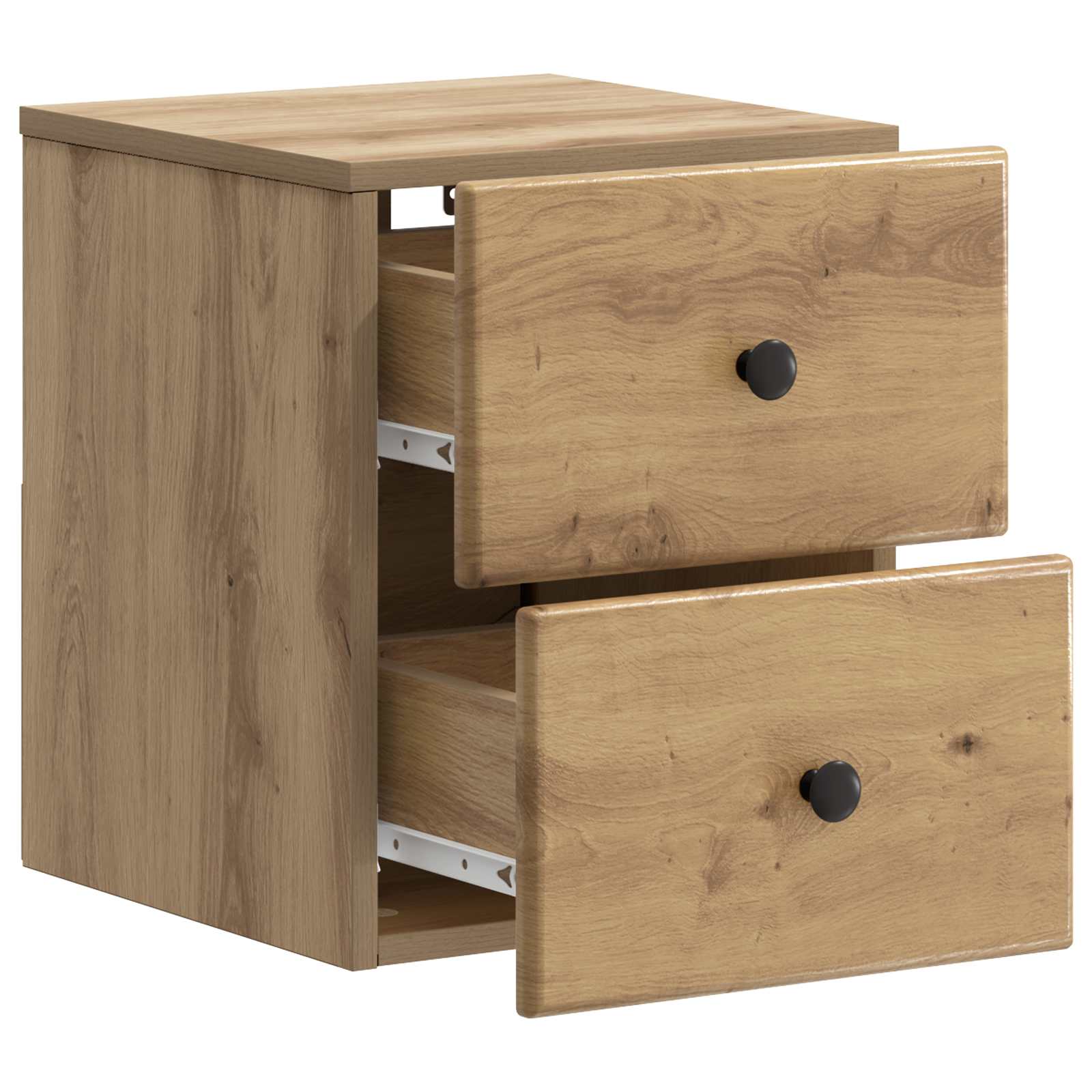 Cabinet de chevet mural 2 pcs Chêne artisanal 34,5 x 33 x 40 cm - XIOS
