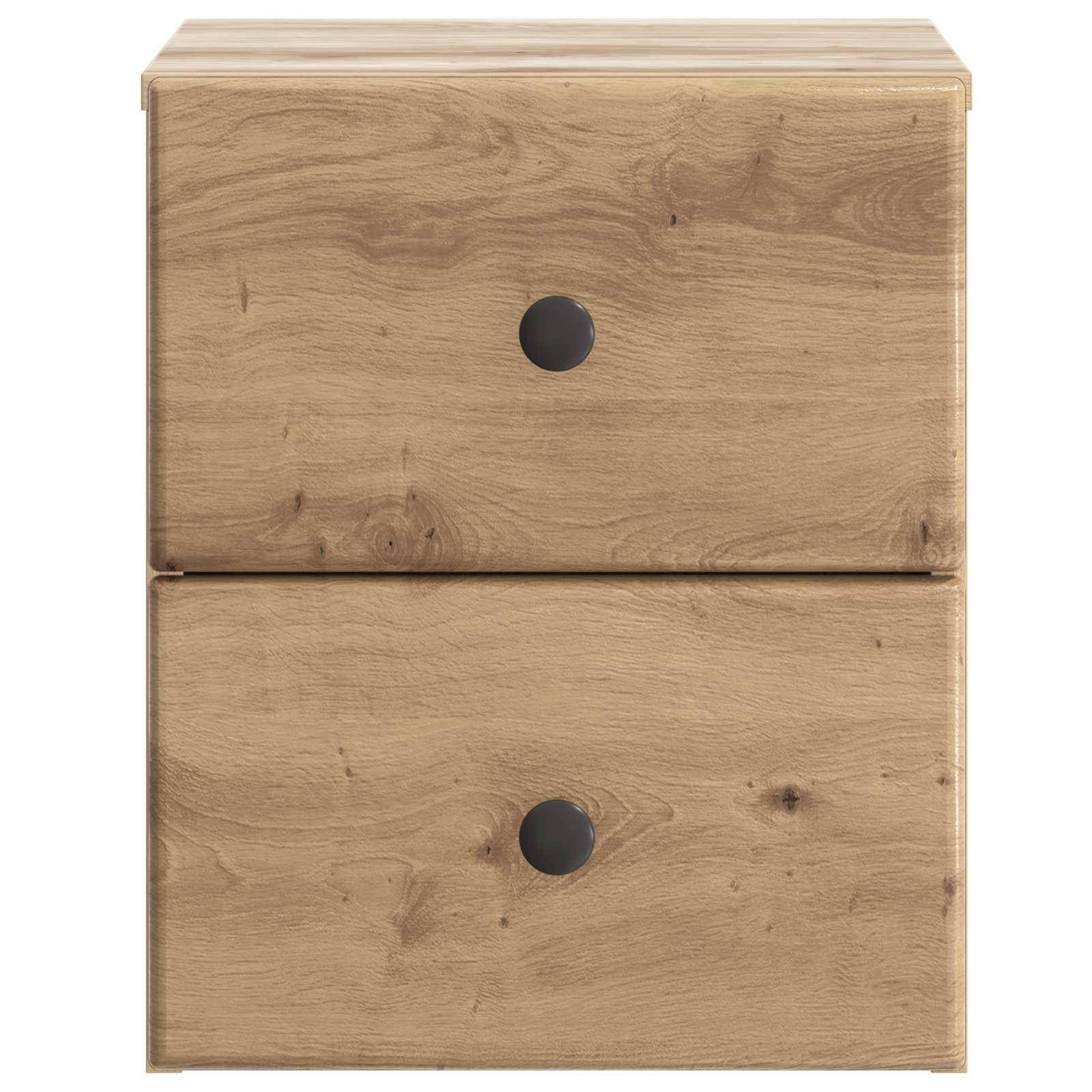 Cabinet de chevet mural 2 pcs Chêne artisanal 34,5 x 33 x 40 cm - XIOS