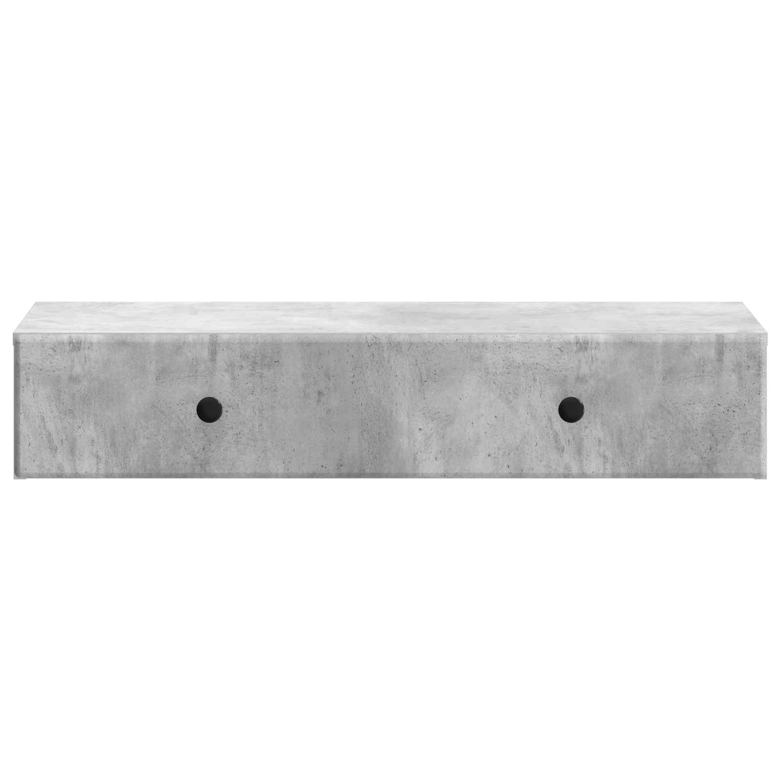 Table d'appoint murale Gris béton 87,5 x 34,5 x 17 cm - XIOS