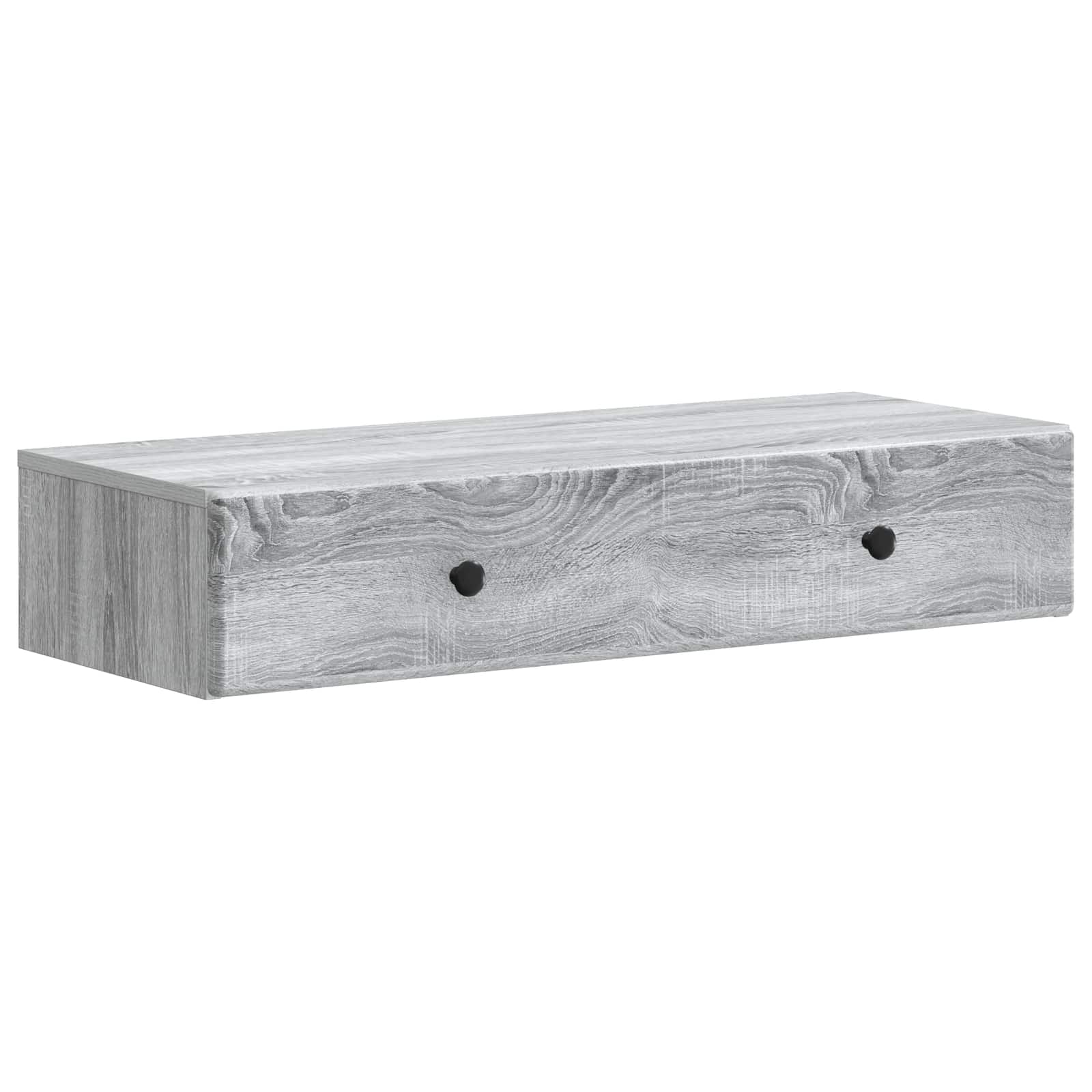 Table d'appoint murale Sonoma gris 87,5 x 34,5 x 17 cm - XIOS