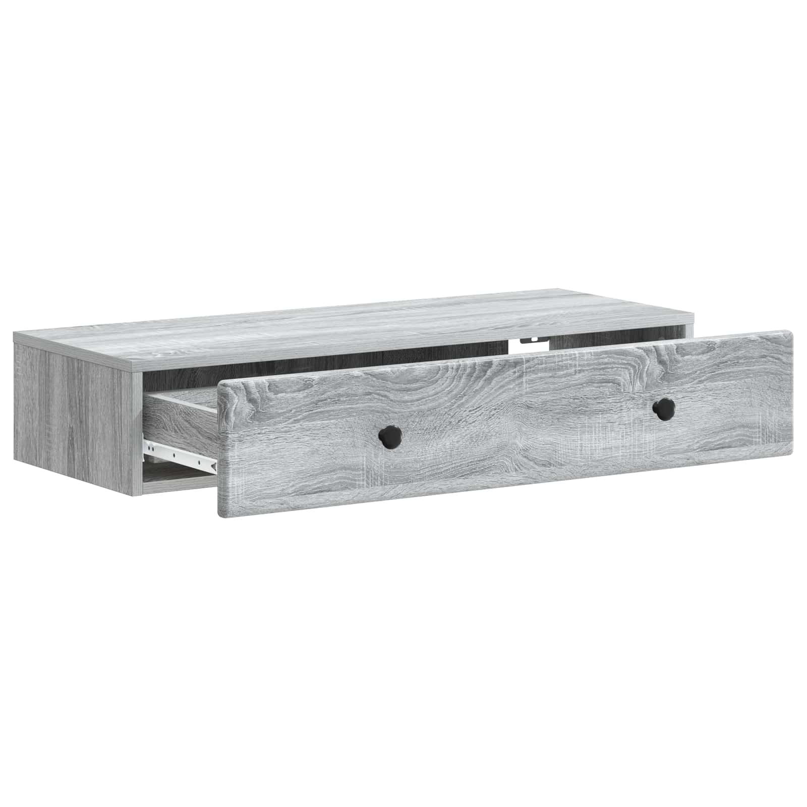 Table d'appoint murale Sonoma gris 87,5 x 34,5 x 17 cm - XIOS