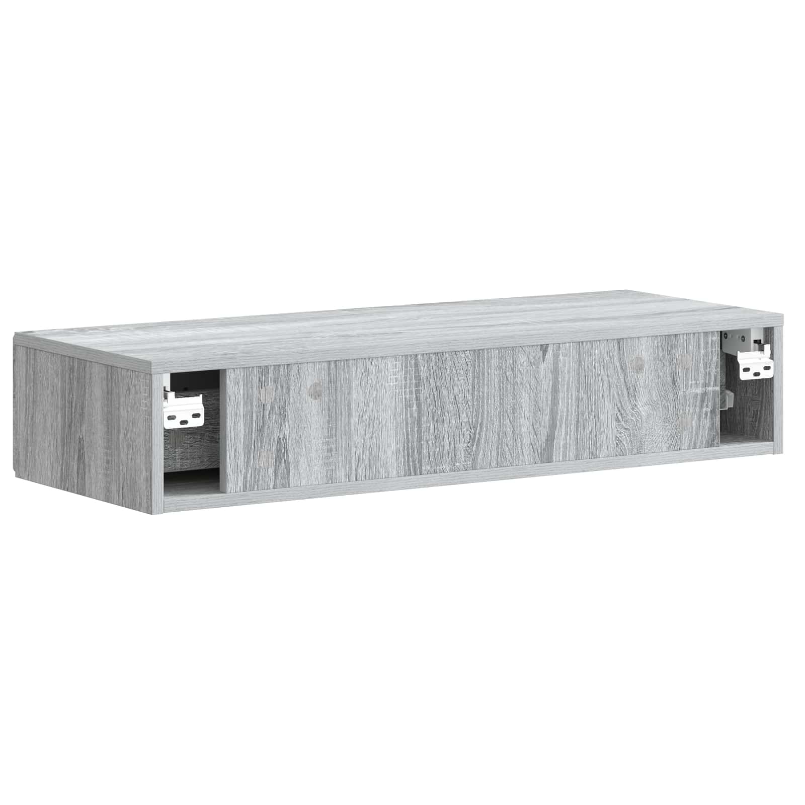 Table d'appoint murale Sonoma gris 87,5 x 34,5 x 17 cm - XIOS