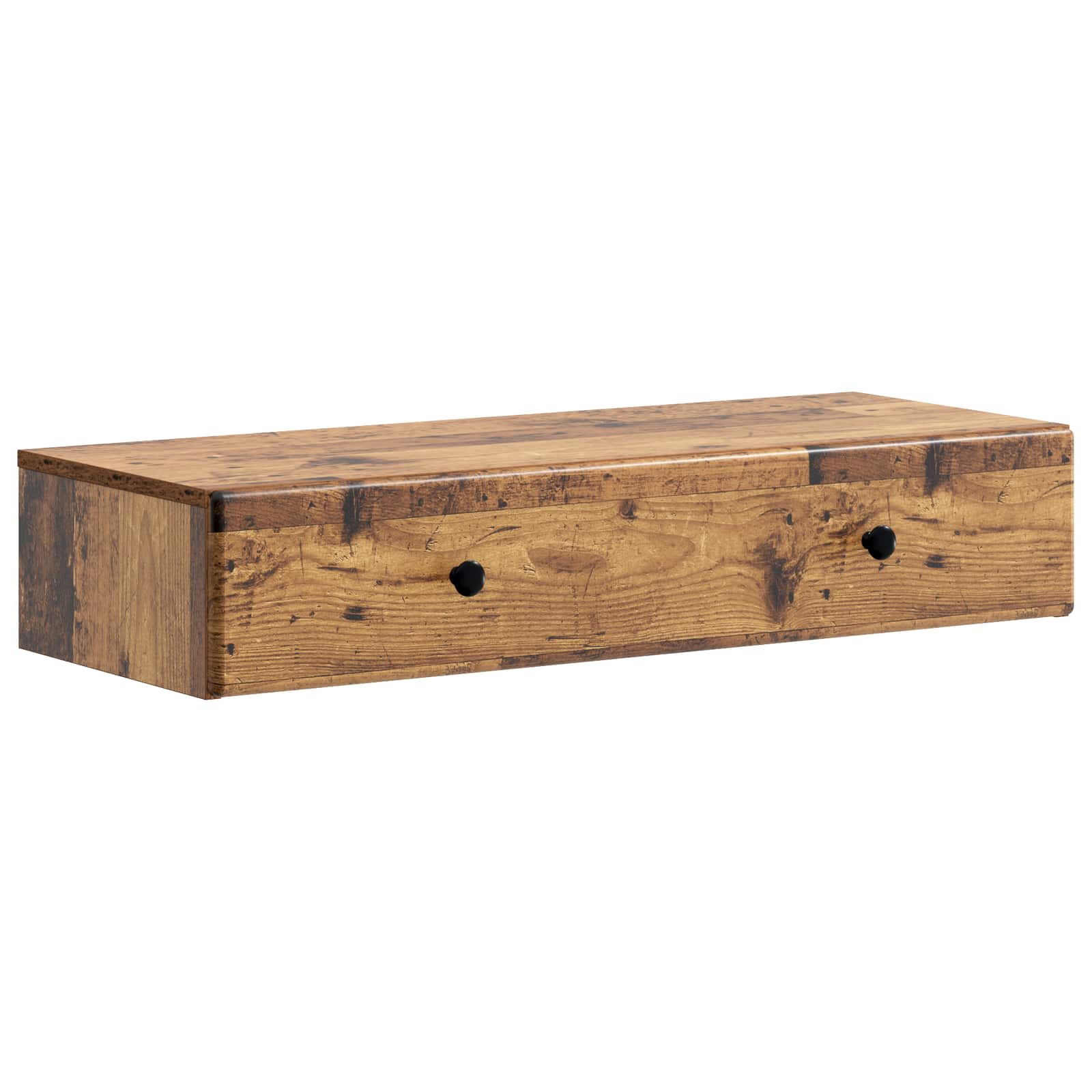 Table d'appoint murale Bois ancien 87,5 x 34,5 x 17 cm - XIOS