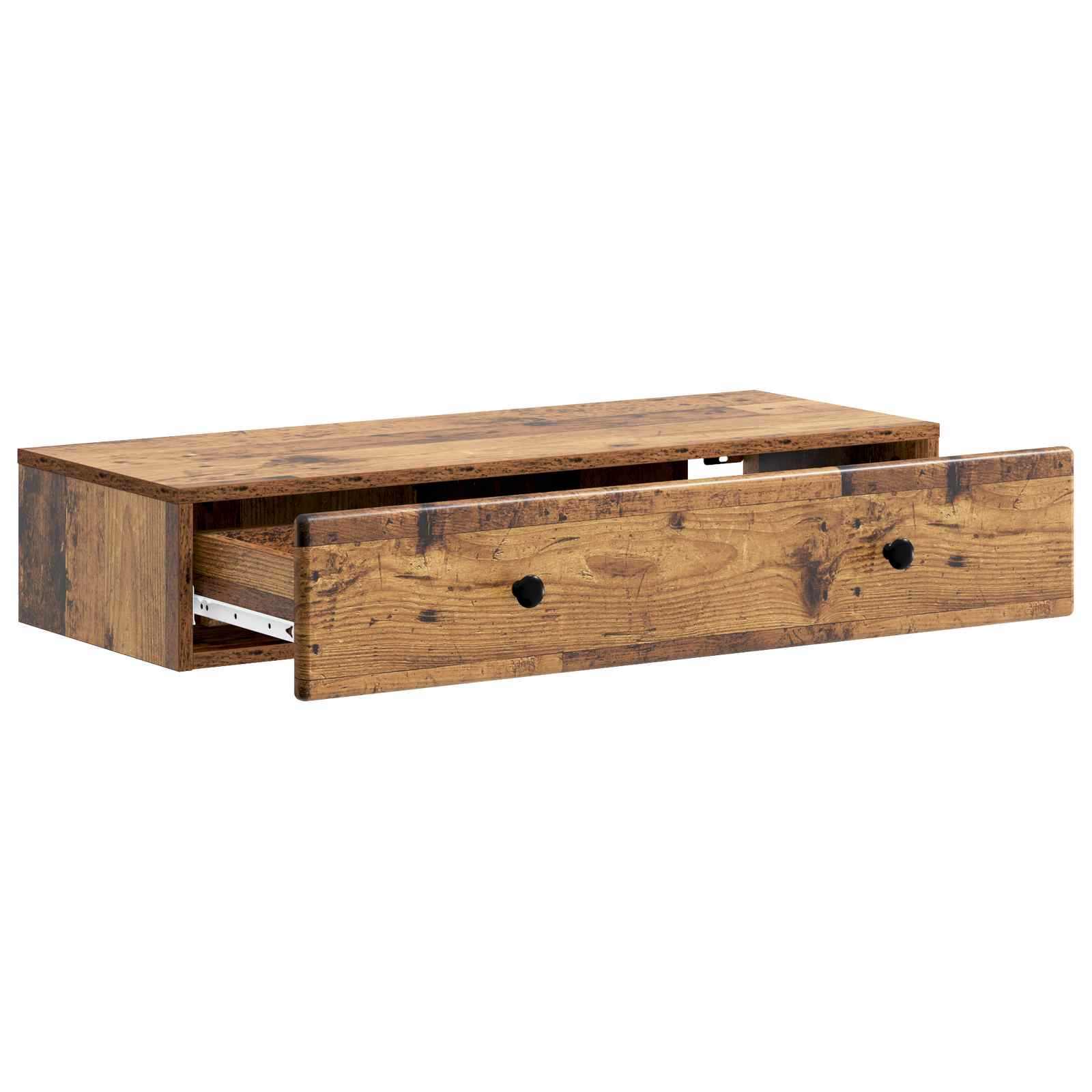 Table d'appoint murale Bois ancien 87,5 x 34,5 x 17 cm - XIOS