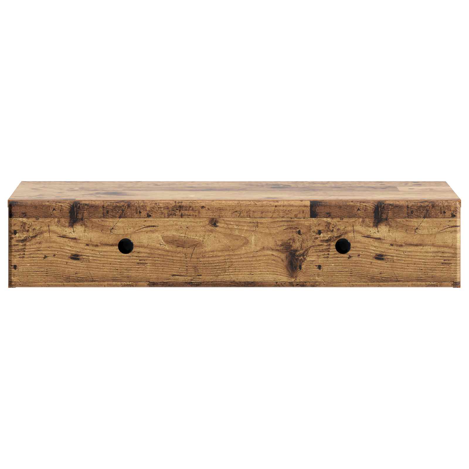 Table d'appoint murale Bois ancien 87,5 x 34,5 x 17 cm - XIOS