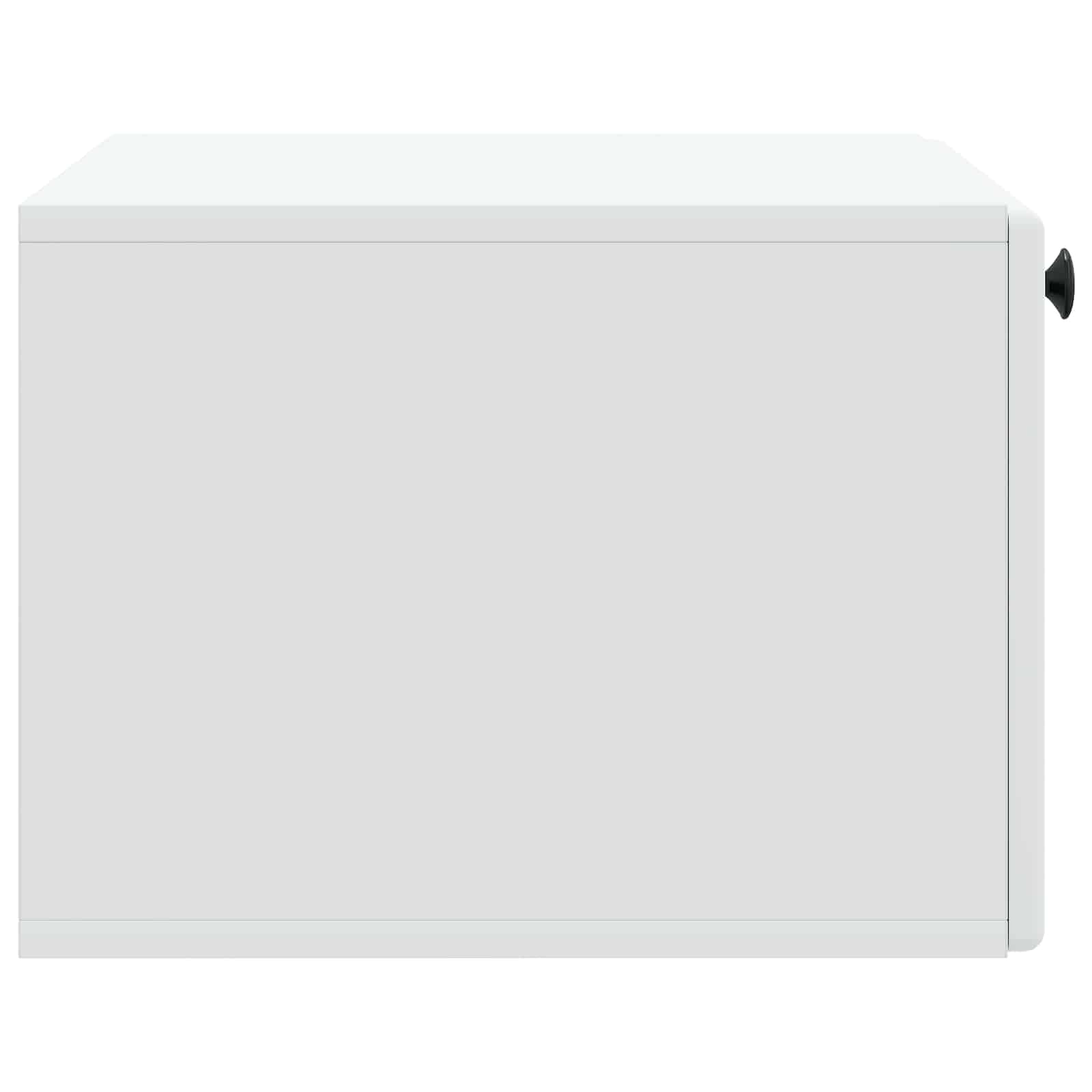 Meuble TV mural 59,5 x 41 x 30 cm Blanc Bois d'ingénierie - XIOS
