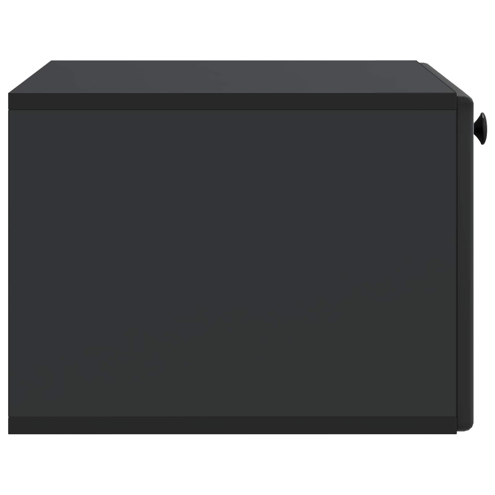 Meuble TV mural 59,5 x 41 x 30 cm Noir Bois d'ingénierie - XIOS