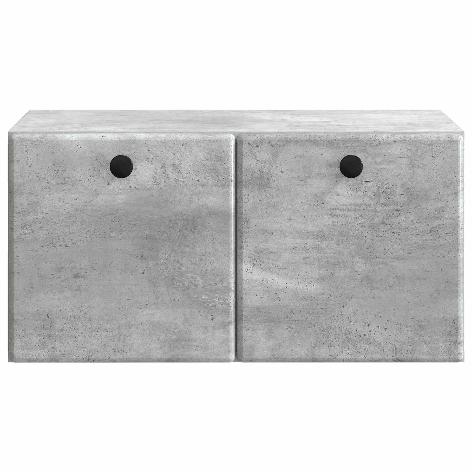 Meuble TV mural 59,5 x 41 x 30 cm Gris béton Bois d'ingénierie - XIOS