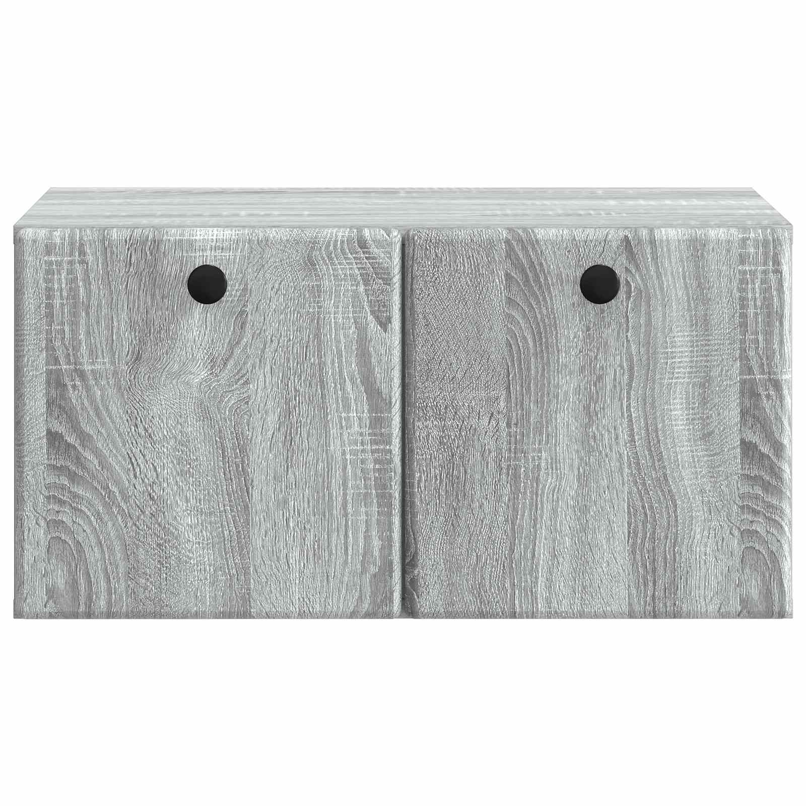 Meuble TV mural Sonoma gris 59,5 x 41 x 30 cm Bois d'ingénierie - XIOS