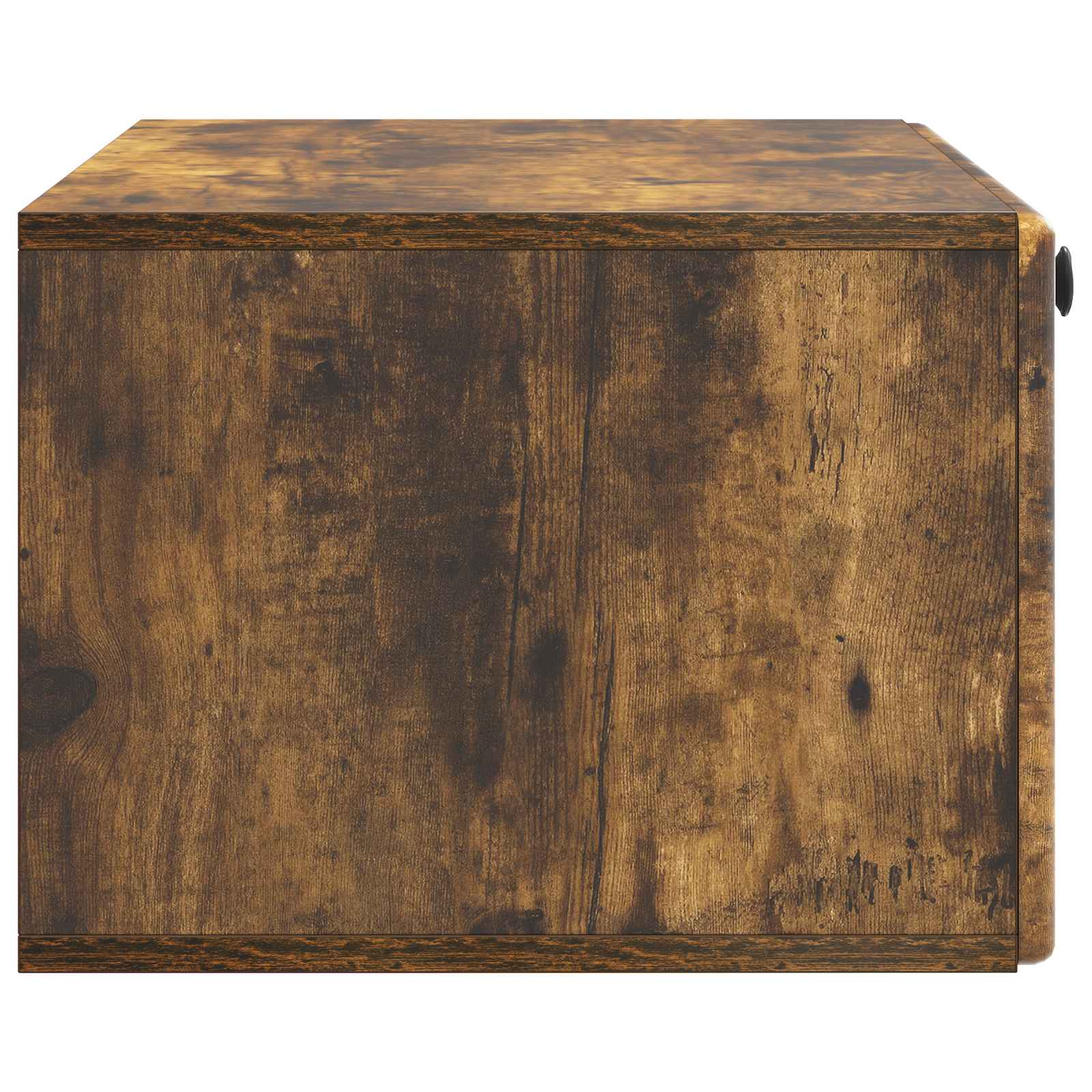 Meuble TV mural Chêne fumé 78,5 x 41 x 30 cm Bois d'ingénierie - XIOS