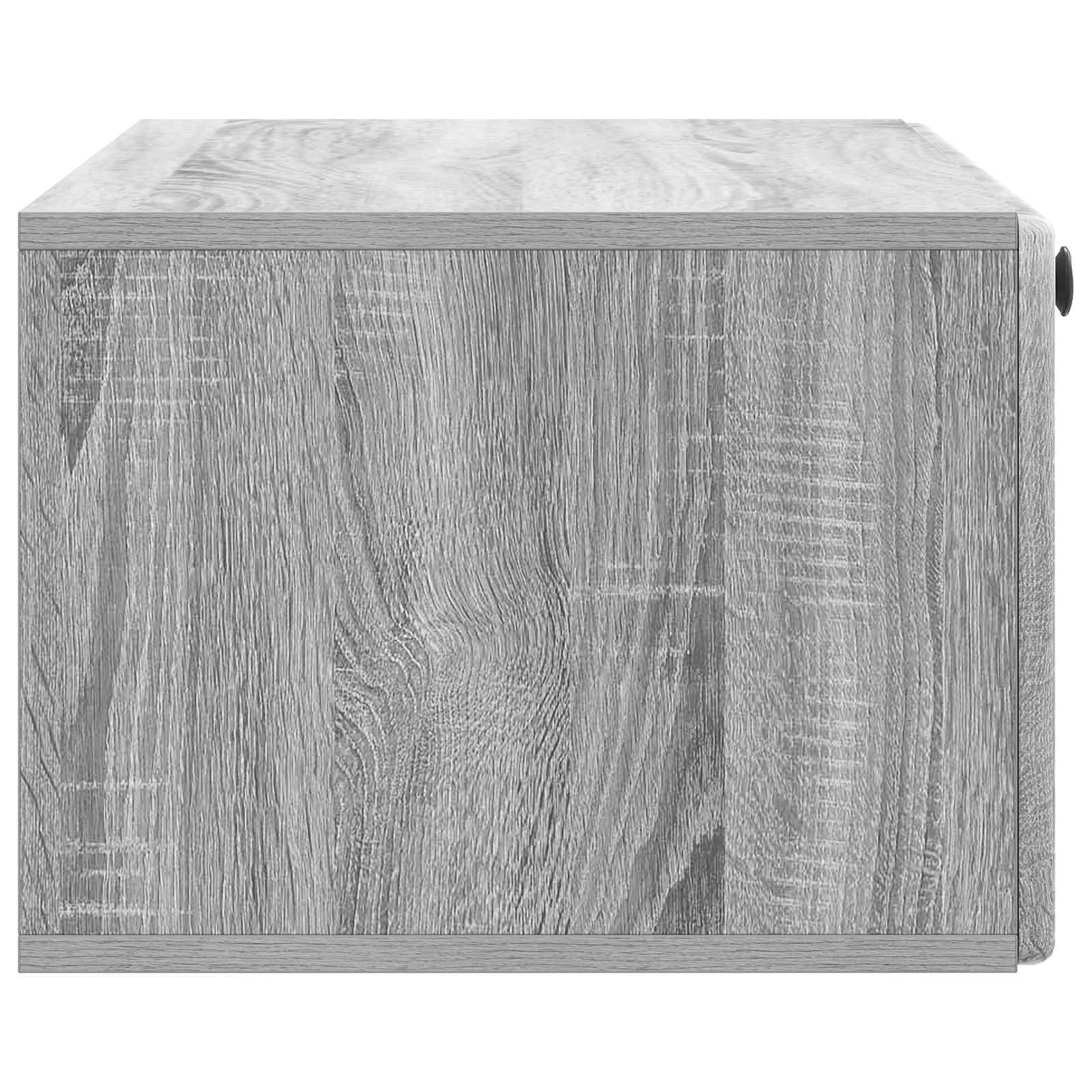 Meuble TV mural 78,5 x 41 x 30 cm Sonoma gris Bois d'ingénierie - XIOS