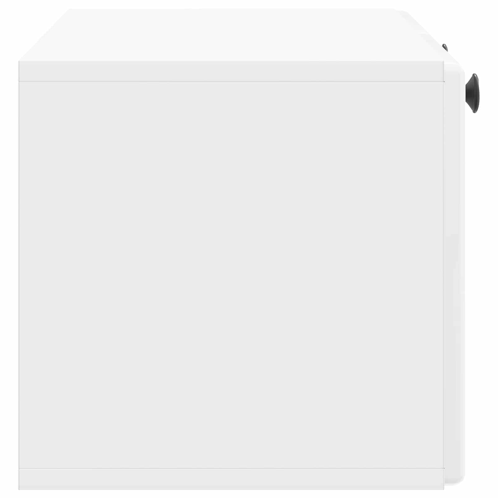 Meuble TV mural Montage mural Blanc brillant 78,5 x 31 x 30 cm - XIOS