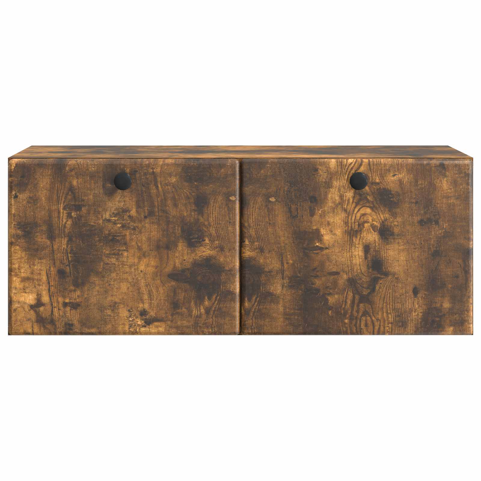 Meuble TV mural 78,5 x 31 x 30 cm Chêne fumé Bois d'ingénierie - XIOS