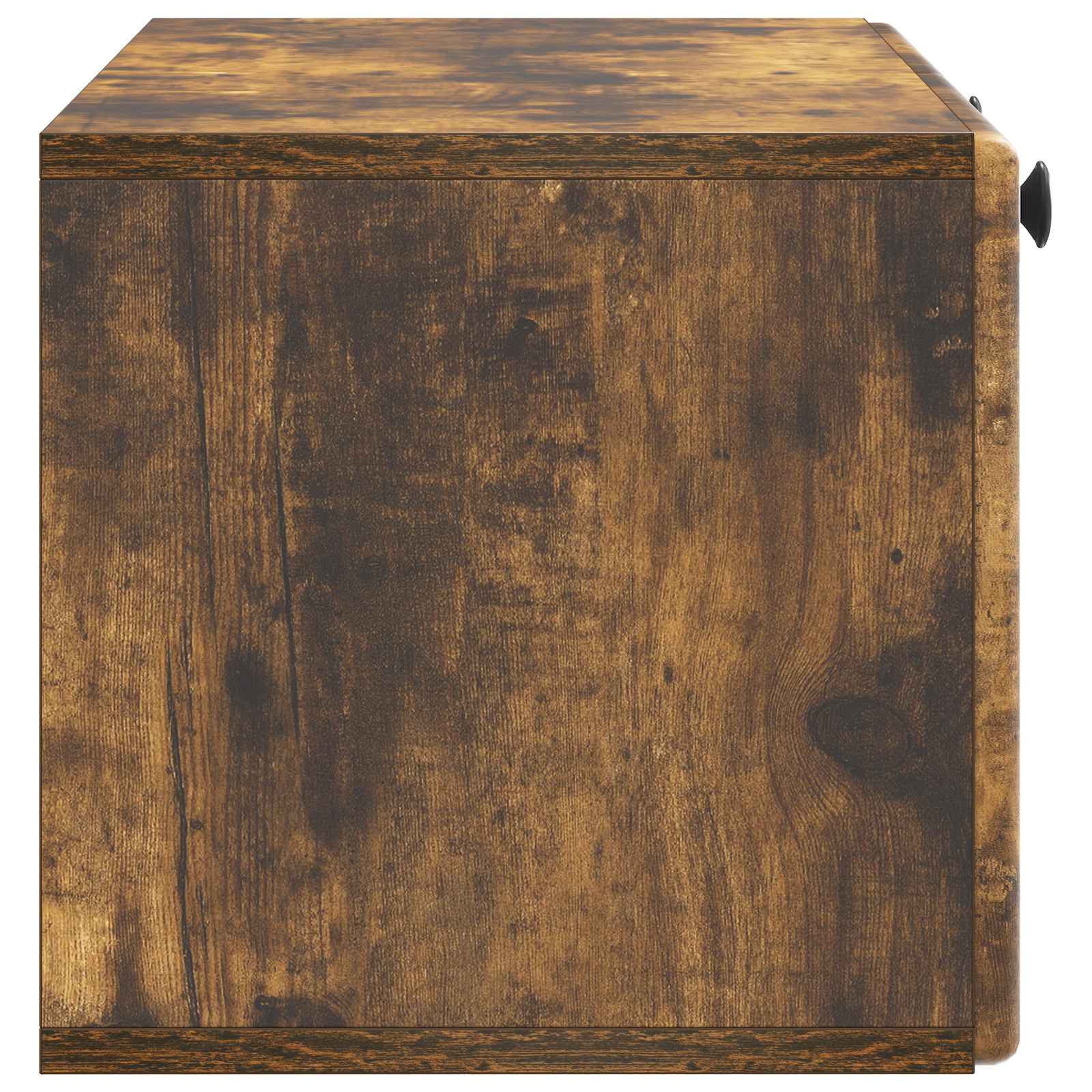Meuble TV mural 78,5 x 31 x 30 cm Chêne fumé Bois d'ingénierie - XIOS