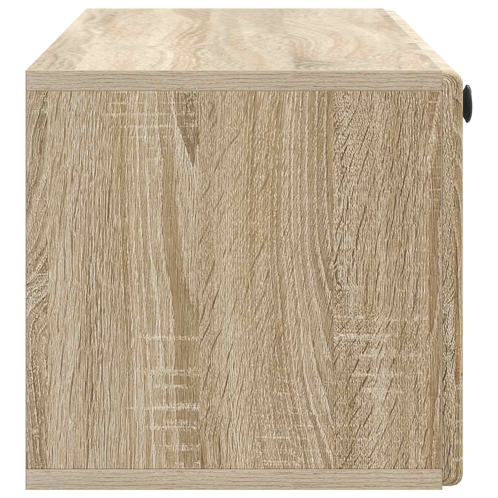 Meuble TV mural 98 x 31 x 30 cm Chêne Sonoma Bois d'ingénierie - XIOS