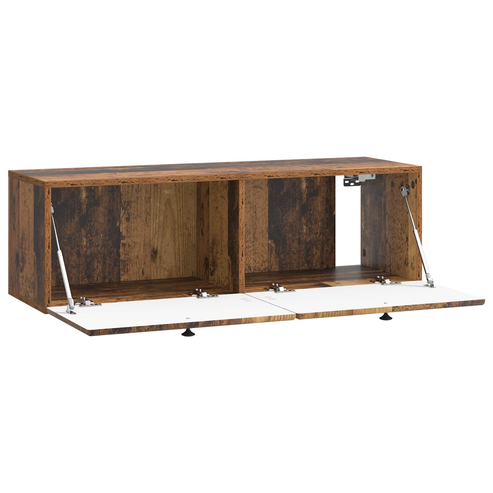 Meuble TV mural 98 x 31 x 30 cm Bois ancien Bois d'ingénierie - XIOS