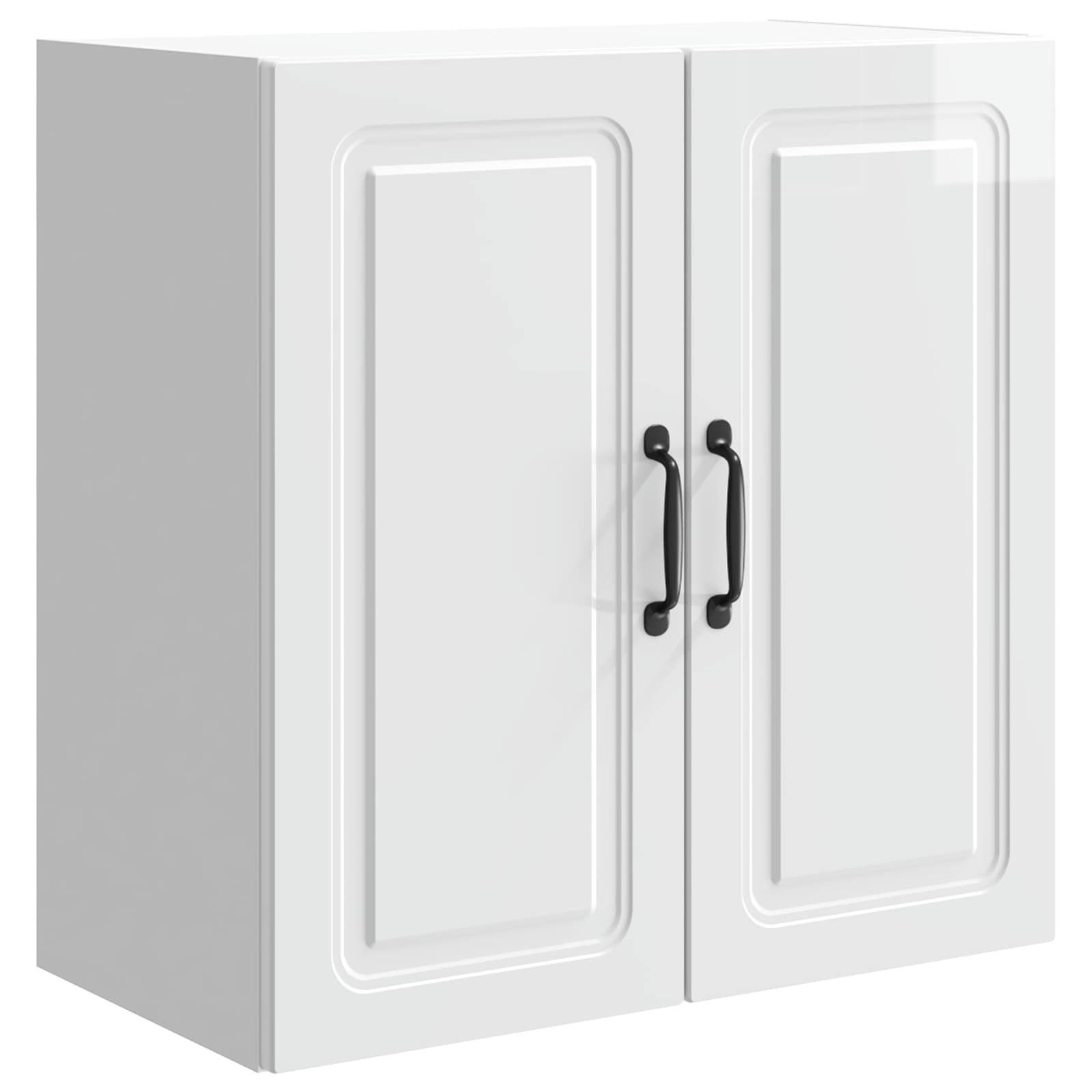 Armoire Murale Blanc brillant 59 x 31 x 60 cm Bois d'ingénierie - XIOS