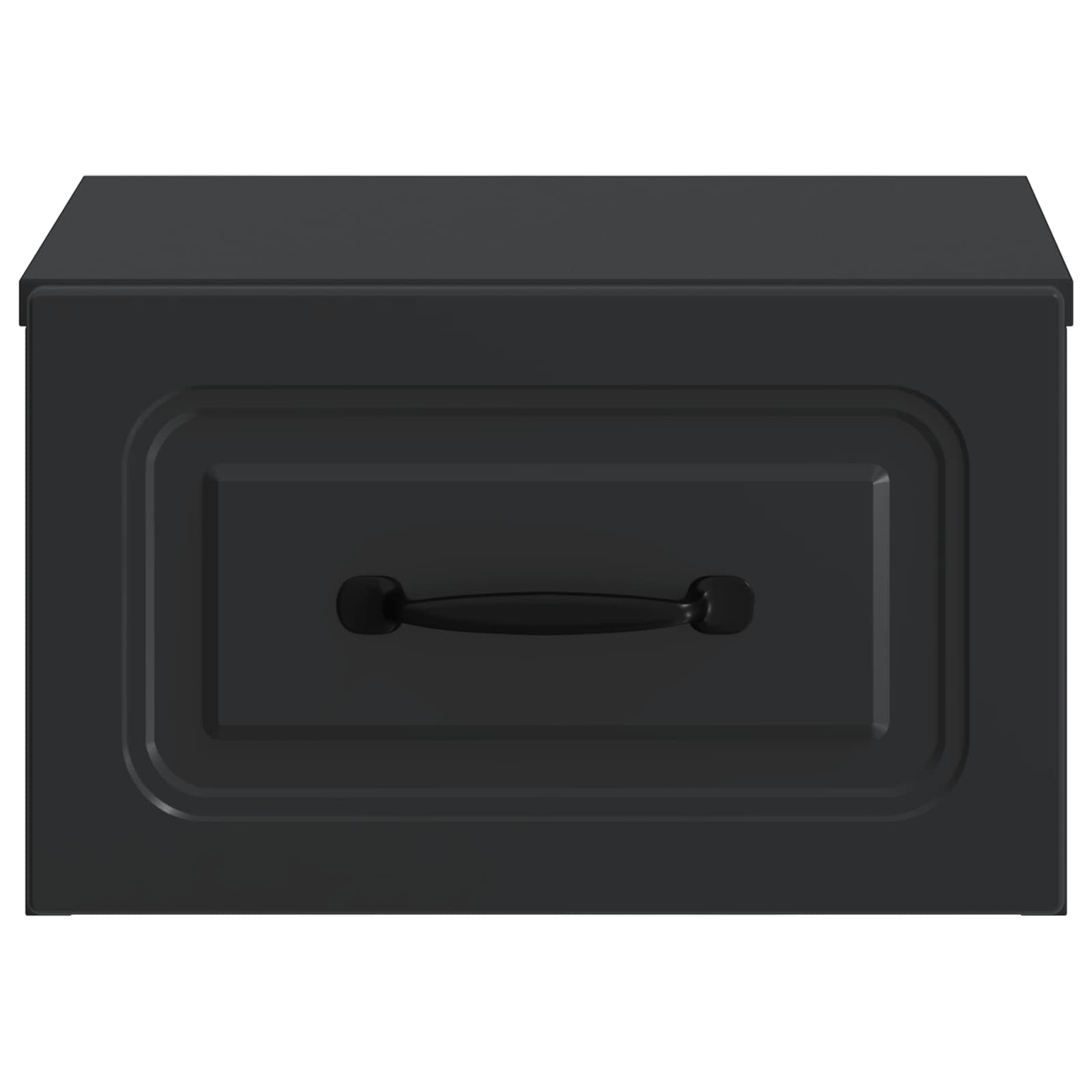 Cabinet de chevet mural 2 pcs Noir 34,5 x 33 x 20 cm - XIOS